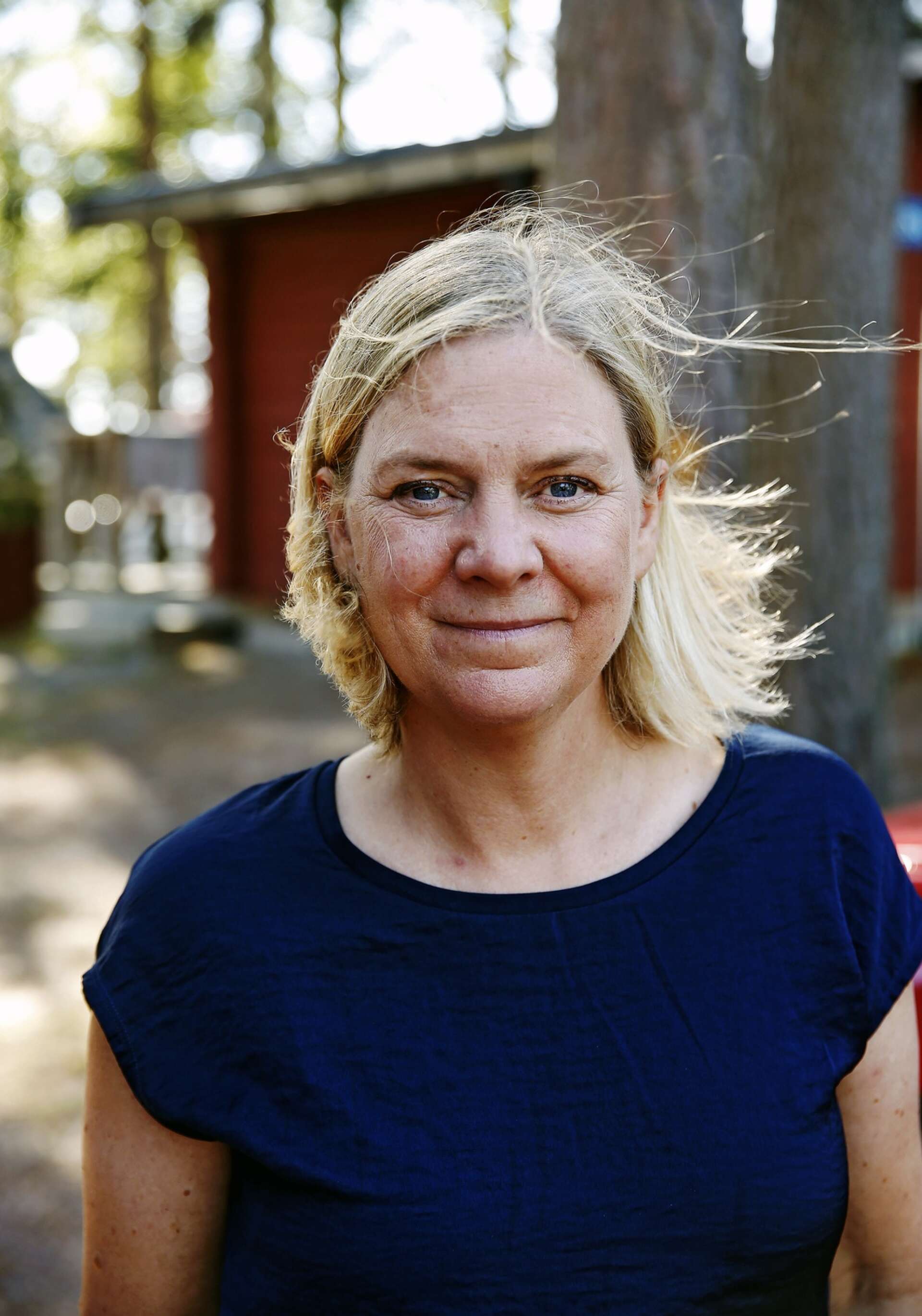 ”Det som har byggt Sverige så starkt är att vi alla är med och bidrar till vårt gemensamma samhälle”, säger Magdalena Andersson.