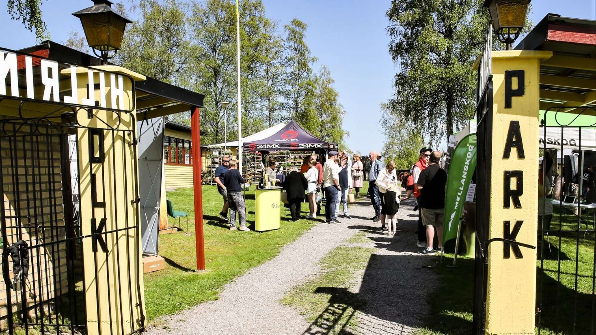 Under lördagen pågick flera marknader i Västvärmland, en av dem var Glavamässan i Hillringsbergs Folkets park.