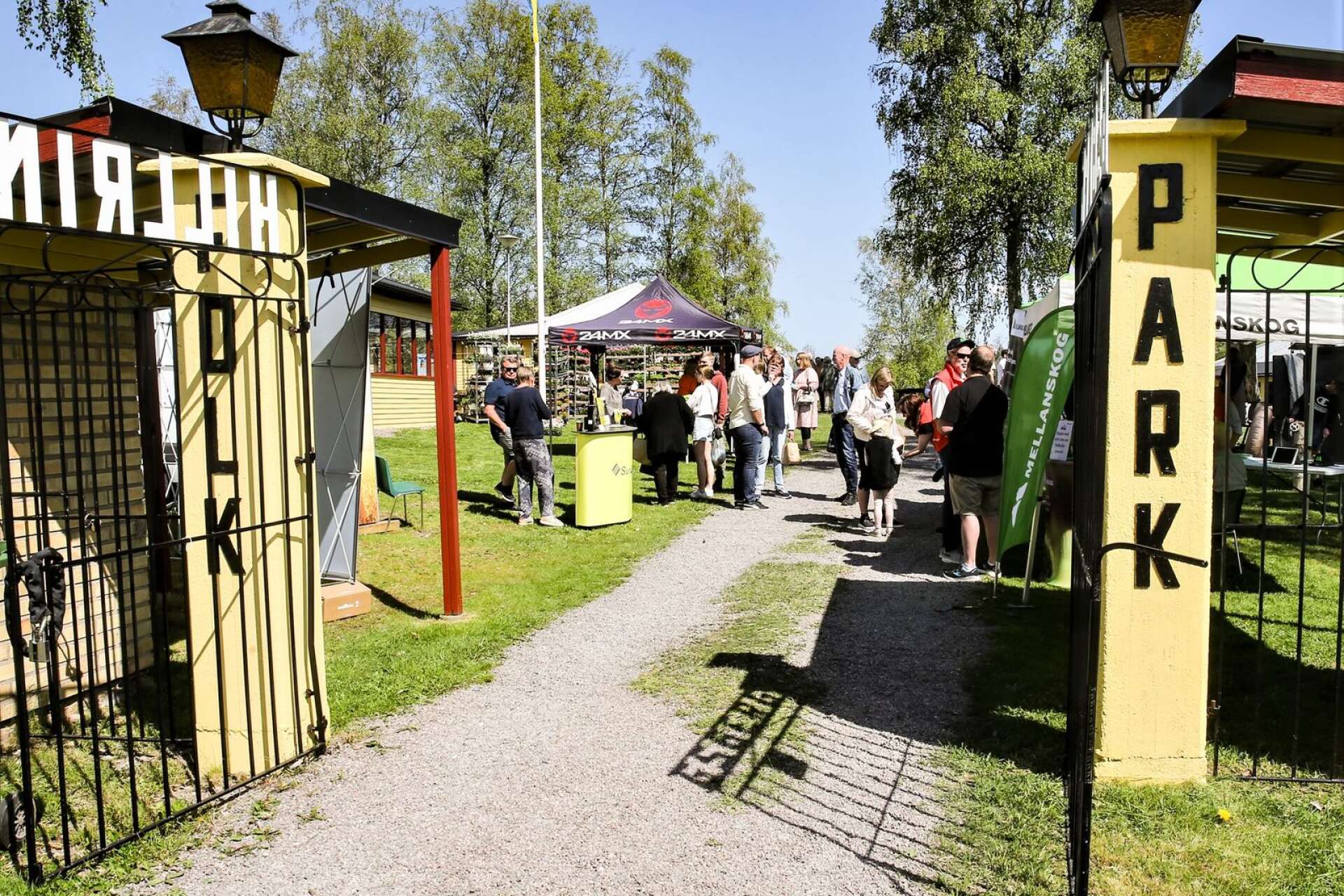 Under lördagen pågick flera marknader i Västvärmland, en av dem var Glavamässan i Hillringsbergs Folkets park.