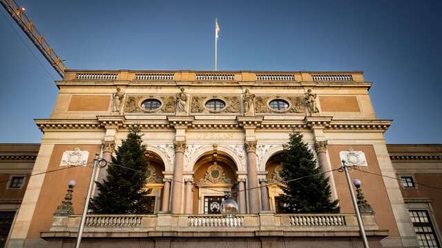 Kulturens högborg: Kungliga operan i Stockholm.





