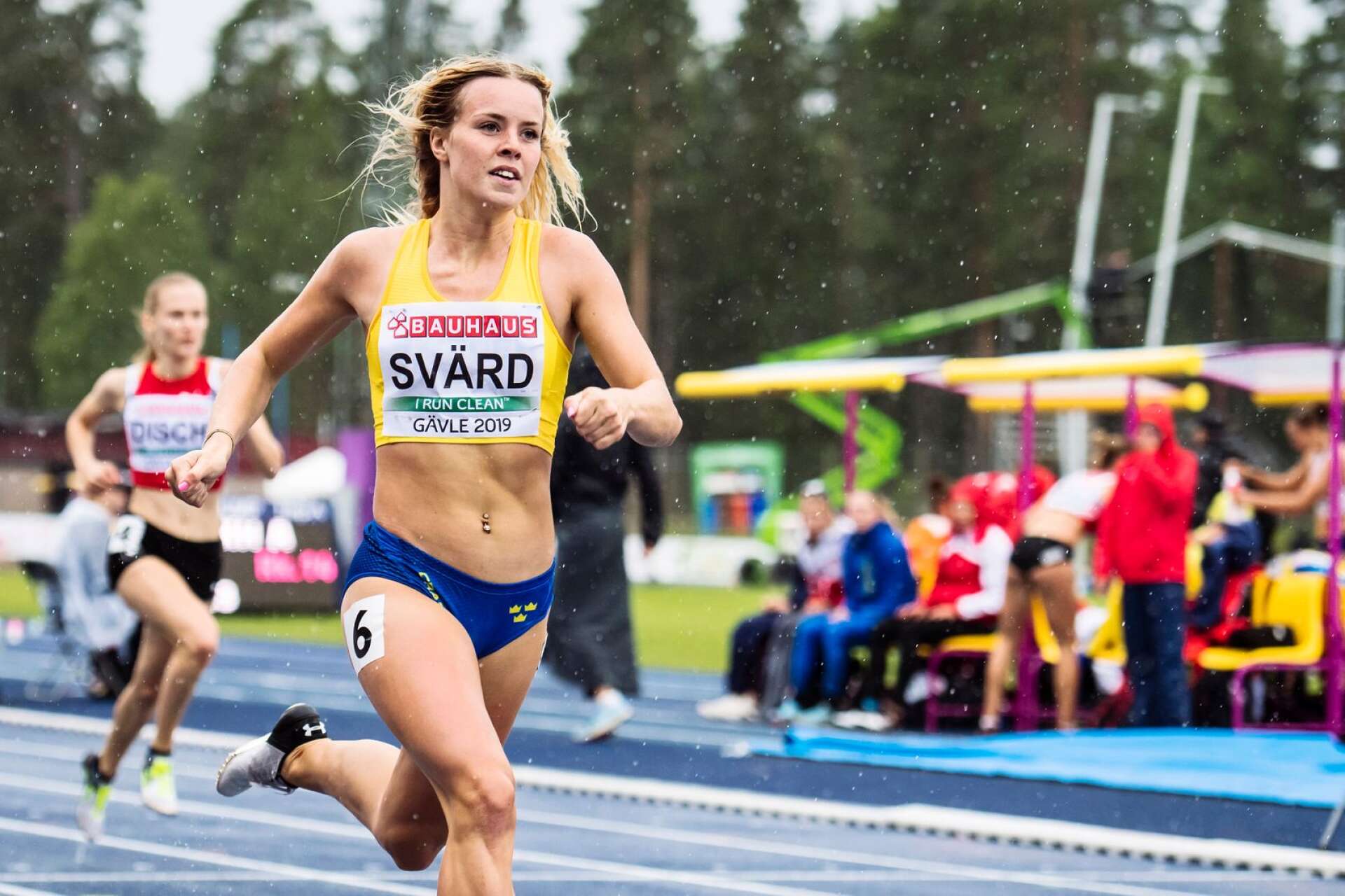Minna Svärd vill komma hem till Sverige igen och tävla, som här i U23-EM i Gävle 2019.