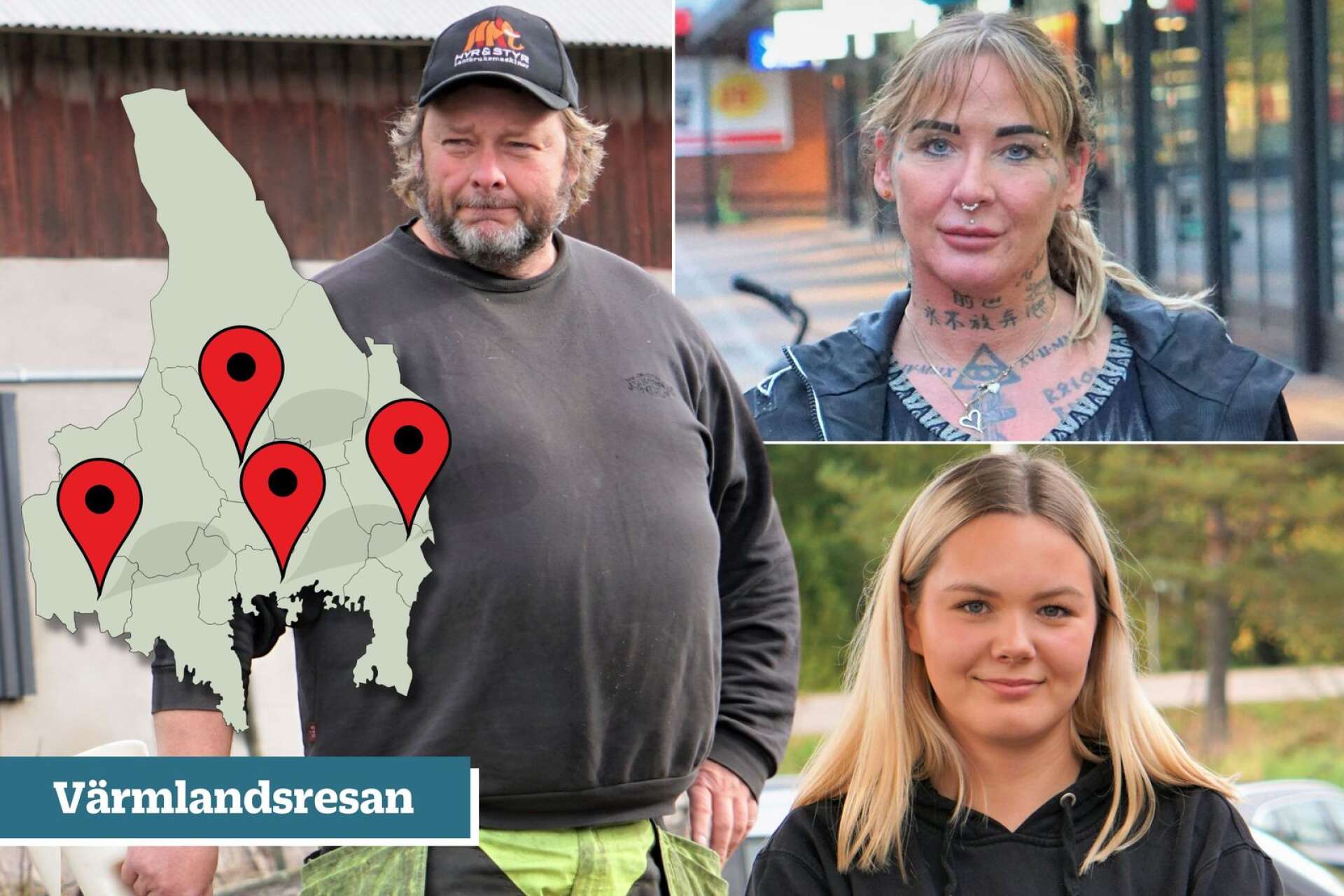 NWT har åkt från Kyrksten i öst till Sillerud i väst för att prata med gymnasiestudenter, lantbrukare, fabriksarbetare och pensionärer om valresultatet i en ny Värmlandsresa. 