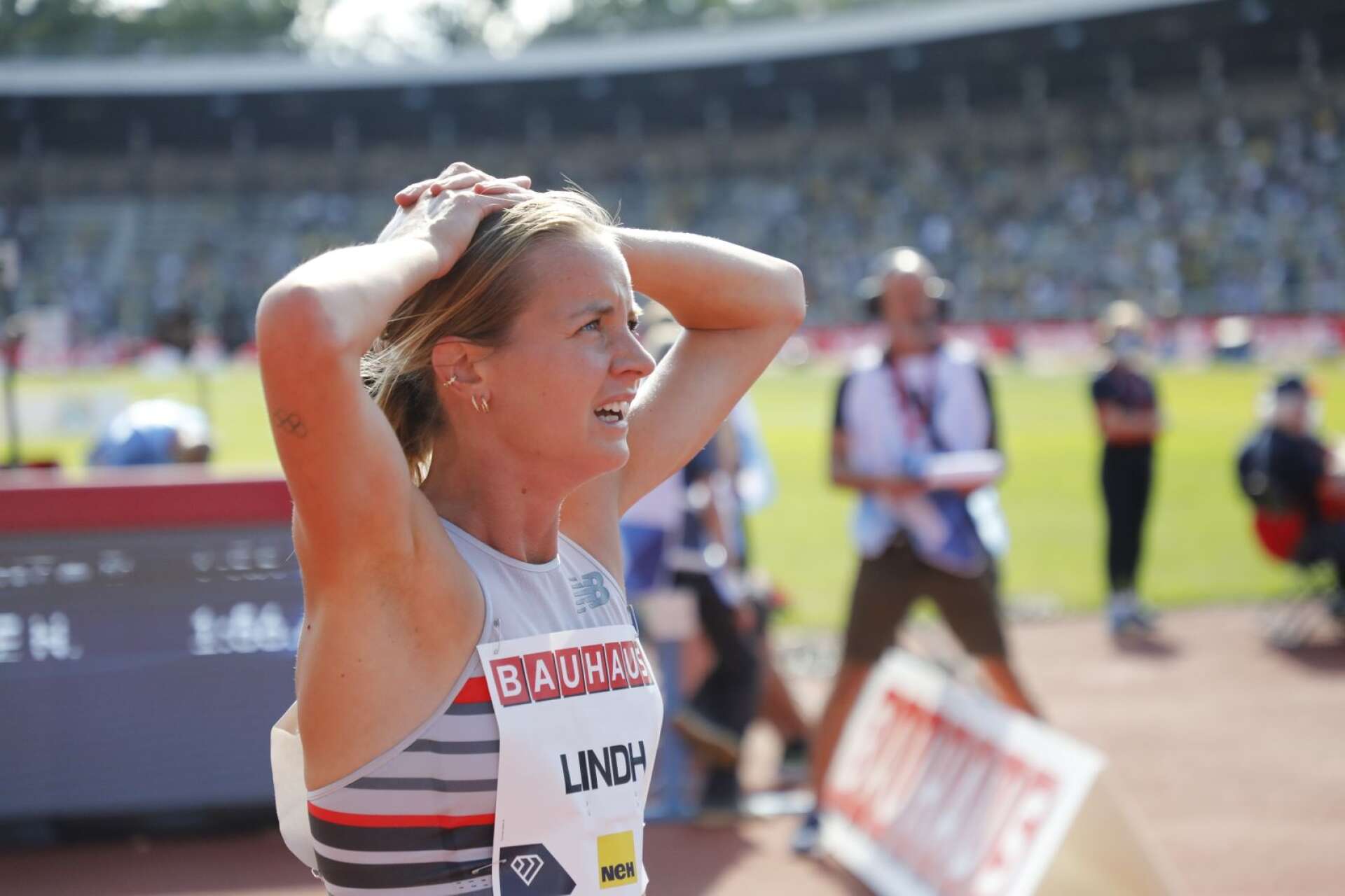 800-meterslöparen Lovisa Lindh väntar fortfarande på en VM-biljett. Arkivbild.