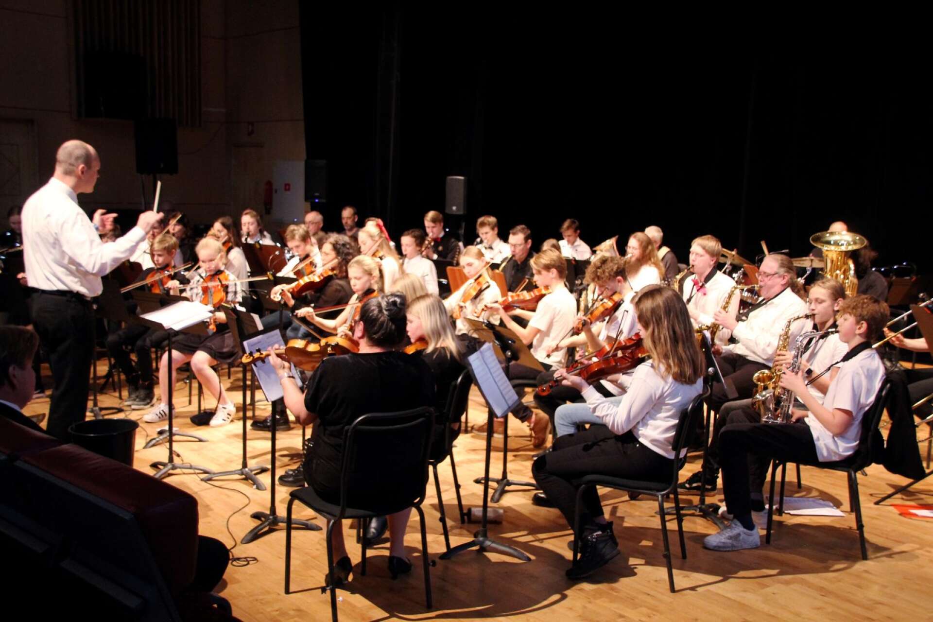 FLOU - ett orkestersamarbete mellan musik- och kulturskolor i Färgelanda, Lysekil, Orust och Uddevalla.