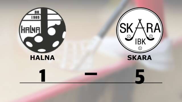 BK Halna förlorade mot Skara IBK