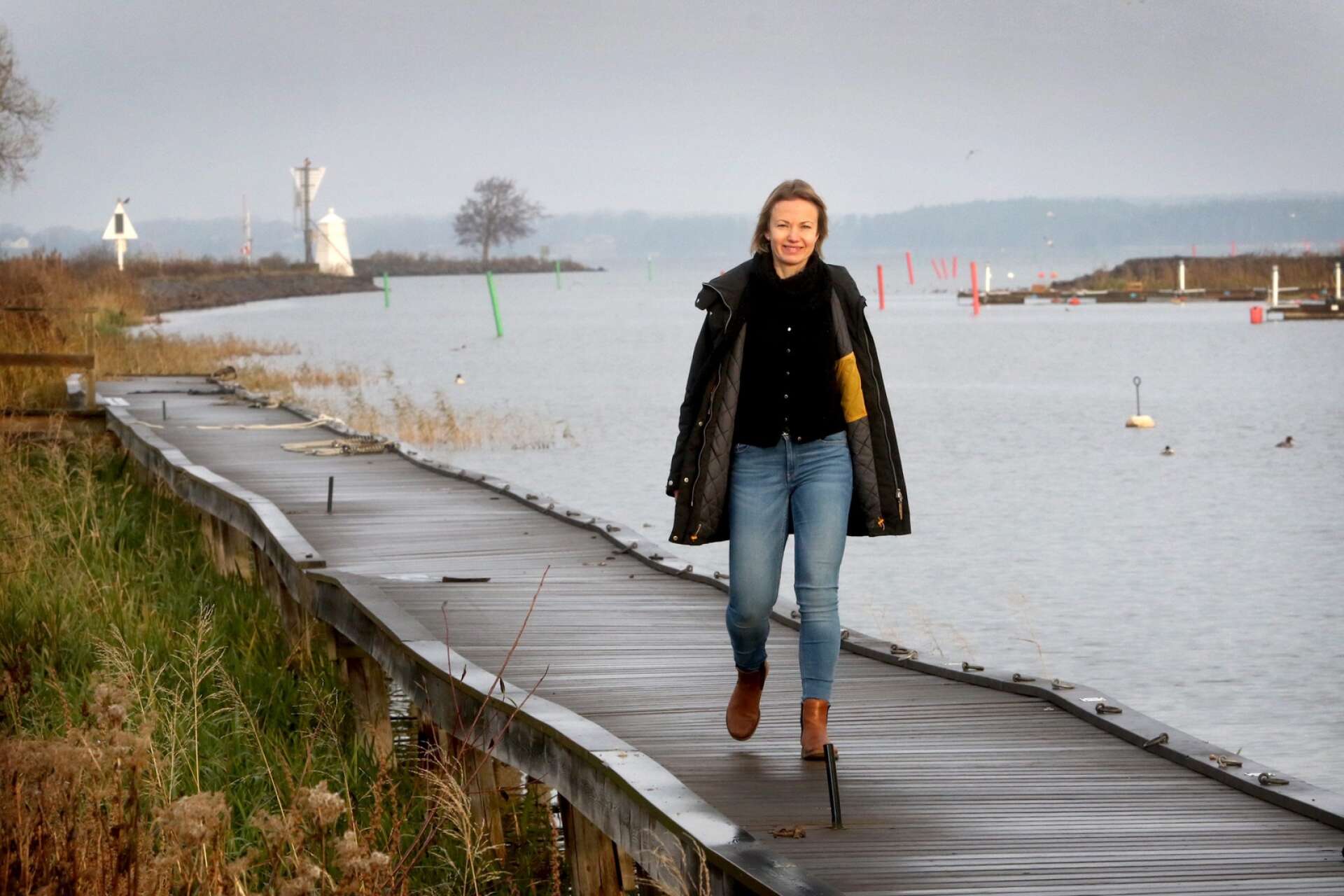 Sara Peilot, verksamhetsledare på Vänerns vattenvårdsförbund.
