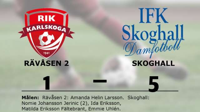 RIK Karlskoga förlorade mot IFK Skoghall DF