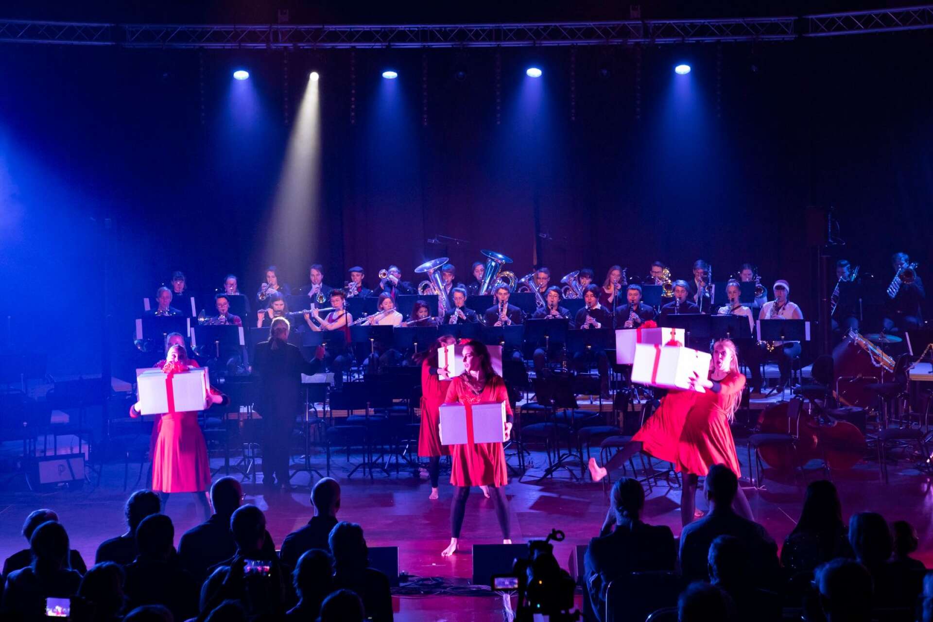 Musikhögskolan Ingesunds julkonsert från ett tidigare år.