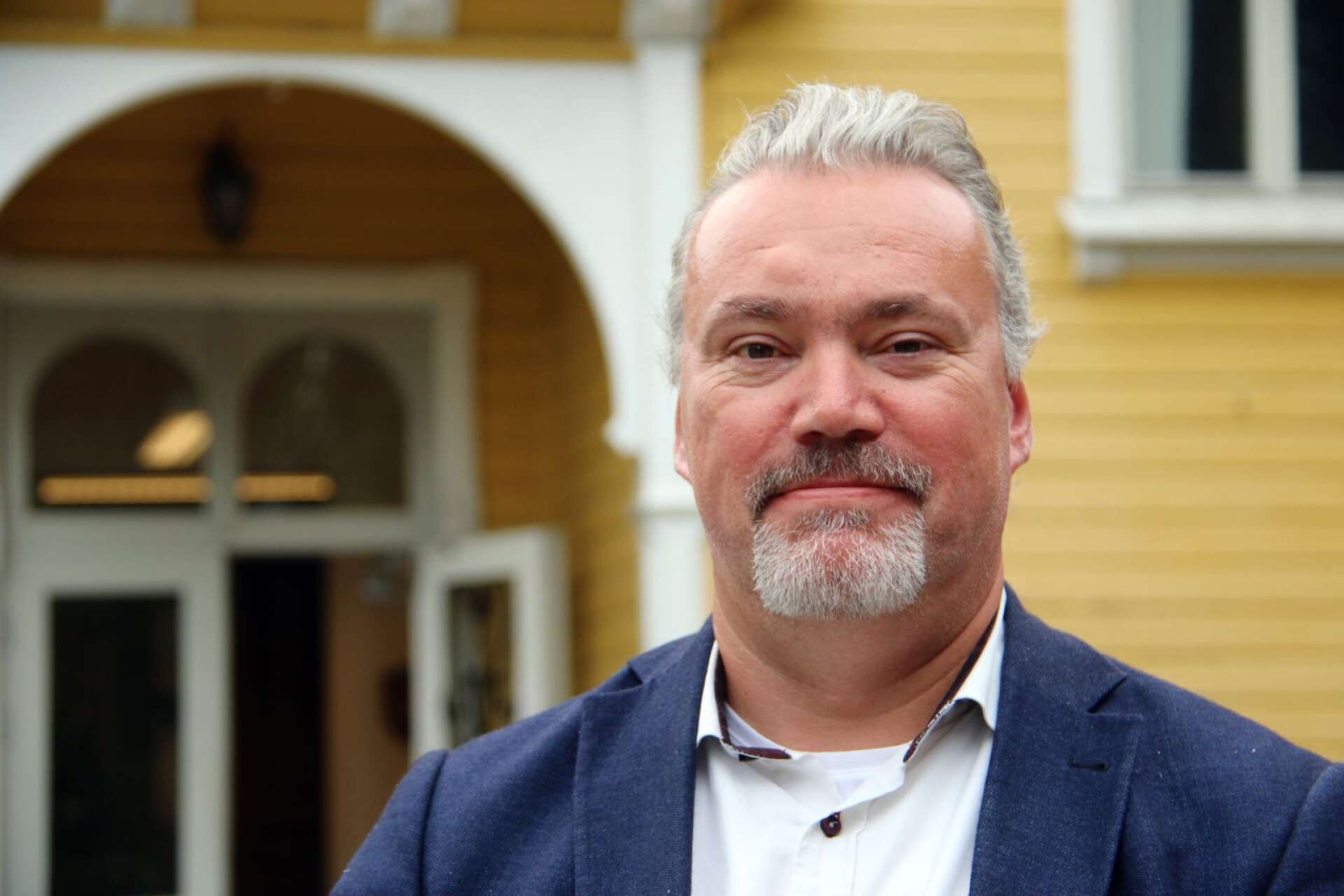 Magnus Olsson är vd för Dalslands sparbank.