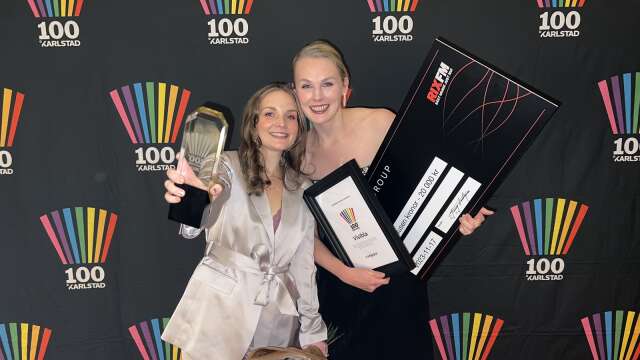 Maja Wennberg och Cecilia Ågren, vinnare i kategorin Compares Innovationspris.