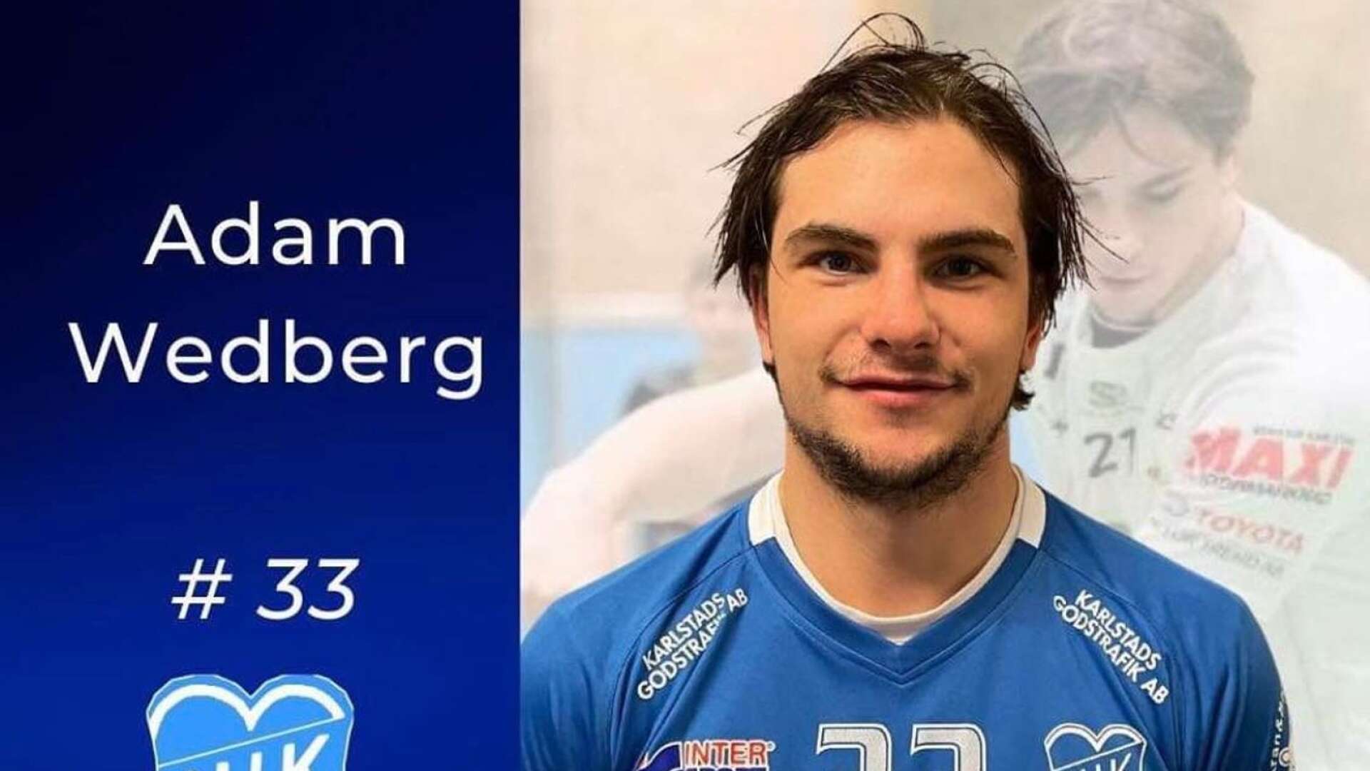 Adam Wedberg från Billingsfors är klar för Nilsby IK. 