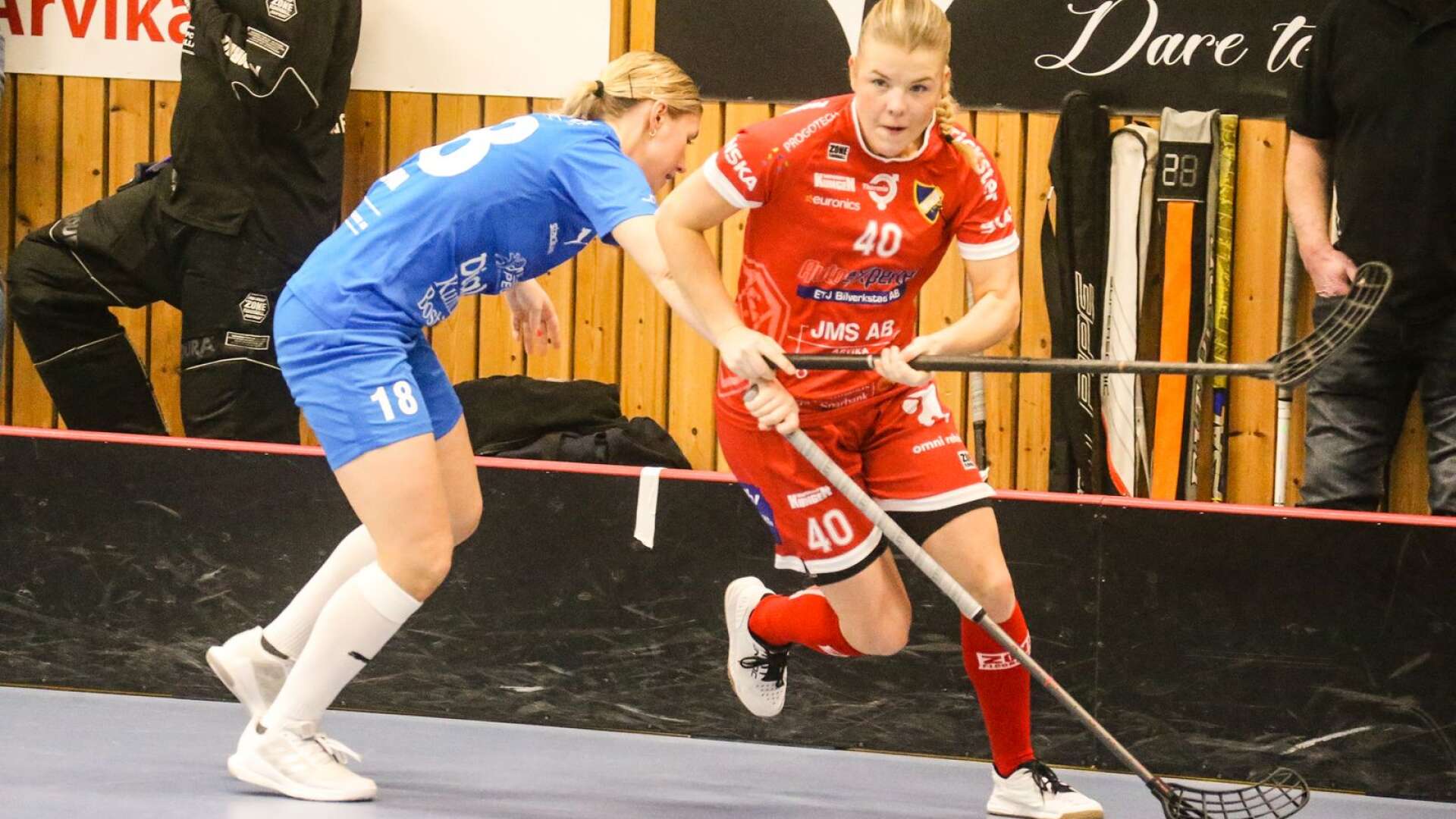 Julia Martinsson gjorde fyra mål när Dottevik vann med 8-6 i lördagens match mot Kumla.