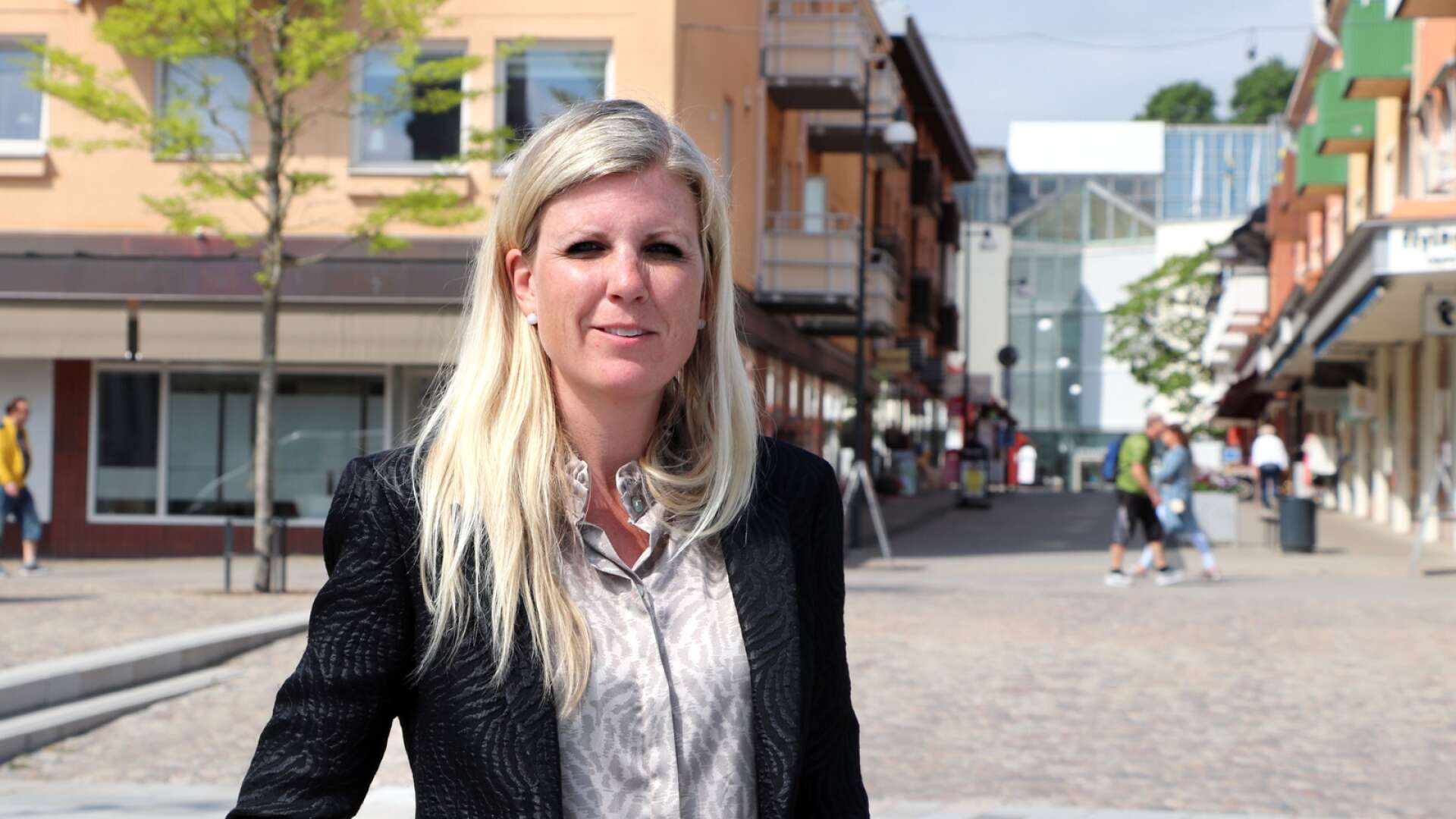 Alma Ohlin, näringspolitiskt ansvarig Fastighetsägarna Skaraborg om den nya undersökningen av fastighetsägarklimatet i Skövde.