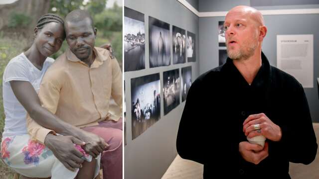 Karlstad första stopp för dokumentärfotografen Pieter ten Hoopens UNHCR-samarbete