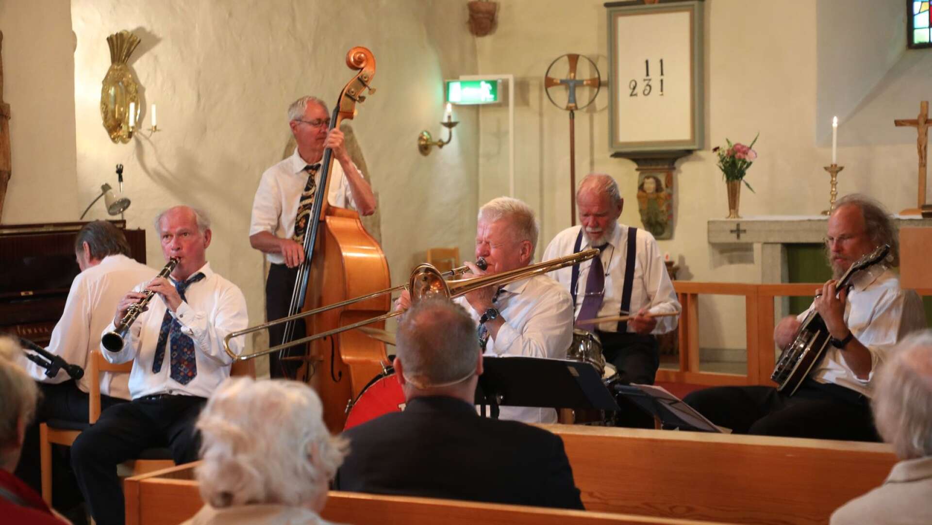 The Red Wing band spelade i Ransbergs kyrka.