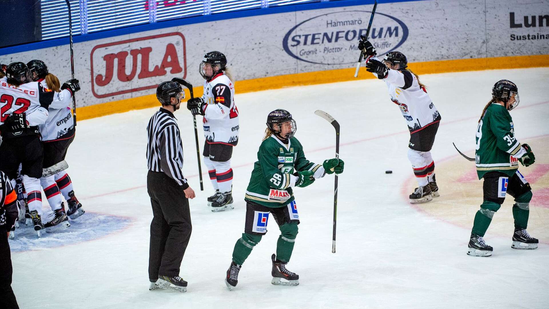 Färjestads säsong tog slut mot Malmö i SDHL-kvalet. 
