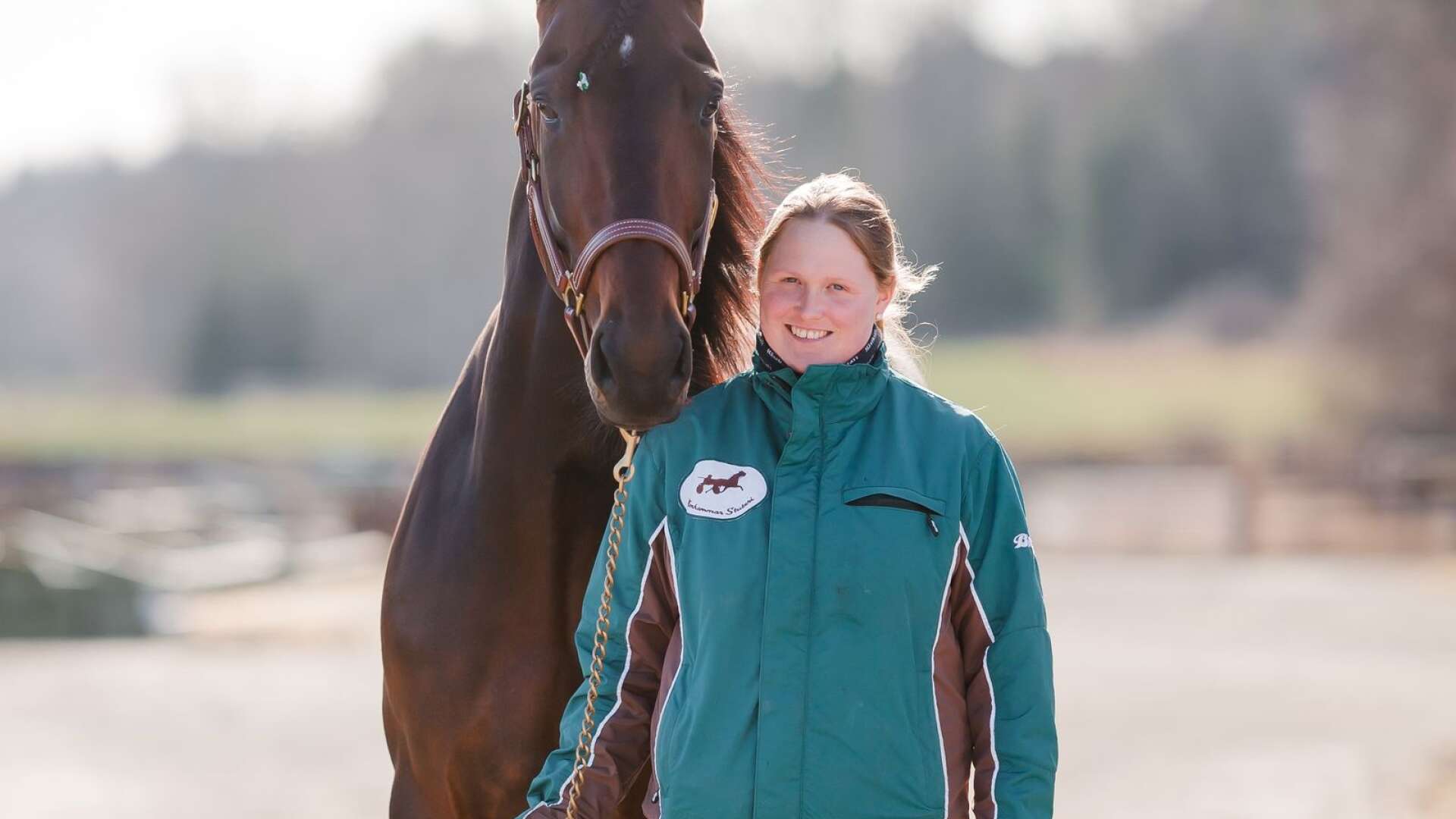 Lisa Skogh från Svanskog med hästen Con Te Partiro.
