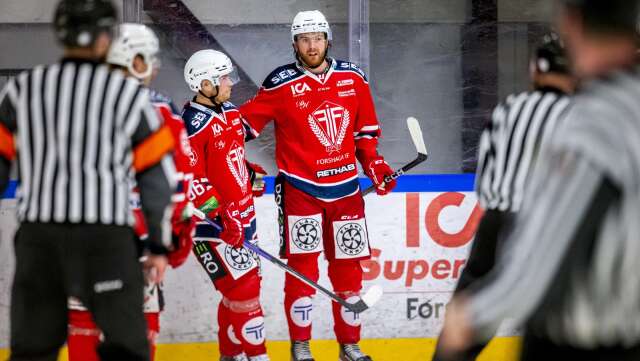 Efter söndagens förlust mot Köping blev det klart att Forshaga kommer att behöva kvala för att säkra sin plats i Hockeyettan. Arkivbild.