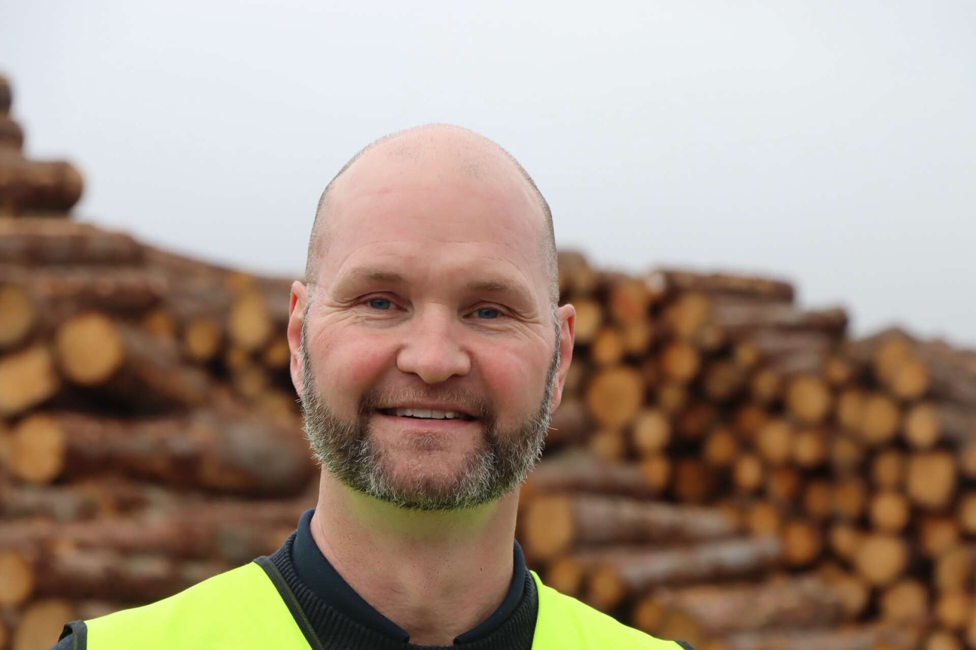 Vänerply producerar nu 115 000 kubik plywood på ett år, berättar George Peterson.