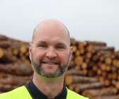 Vänerply producerar nu 115 000 kubik plywood på ett år, berättar George Peterson.