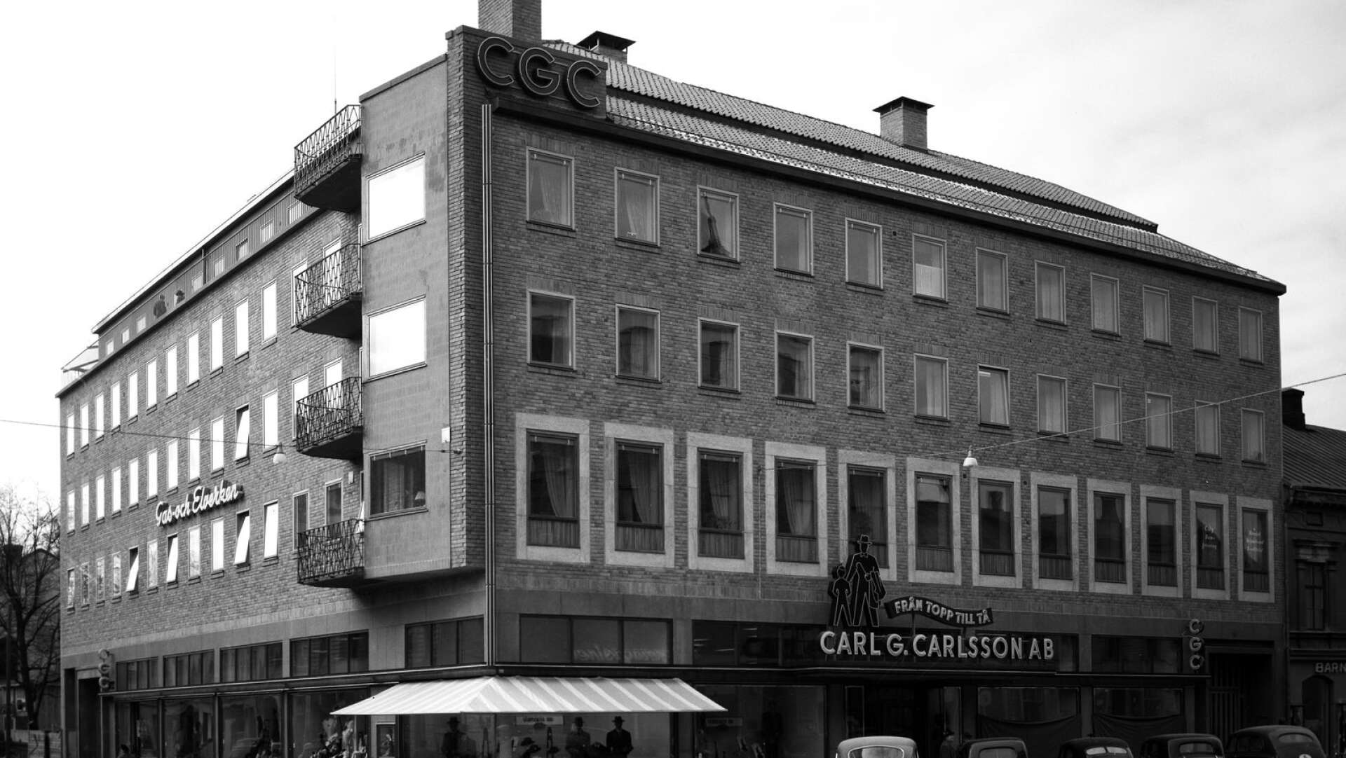 Carl-Gustaf Carlsson grundade butiken år 1924 • ”Största butiken i Sverige i ett plan”