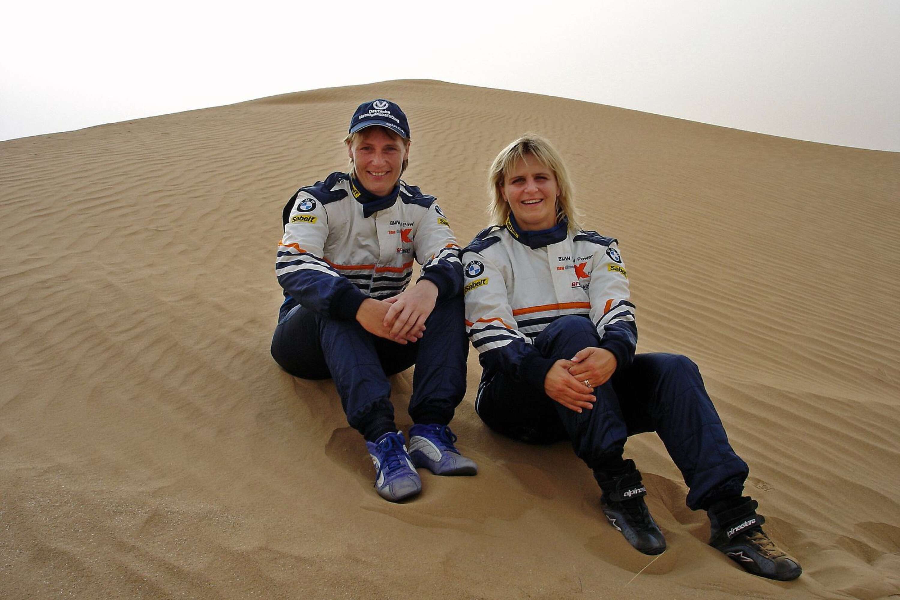 Tina och tyskan Jutta Kleinschmidt har blivit trea tillsammans i Dakarrallyt. Det kan bli en återförening med sikte på seger.