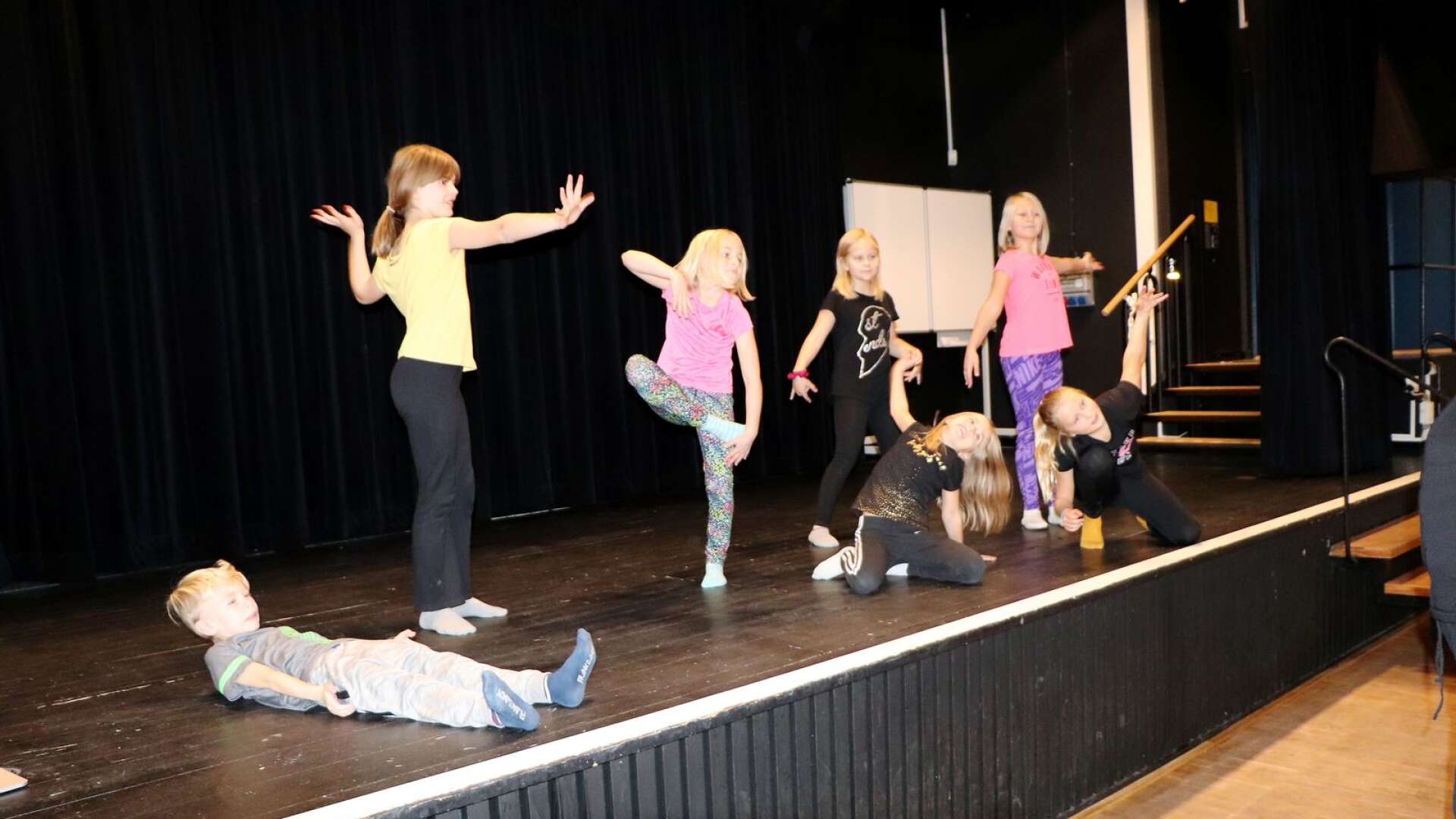 Improvisation var viktigt i fridansen på Lilla Park.