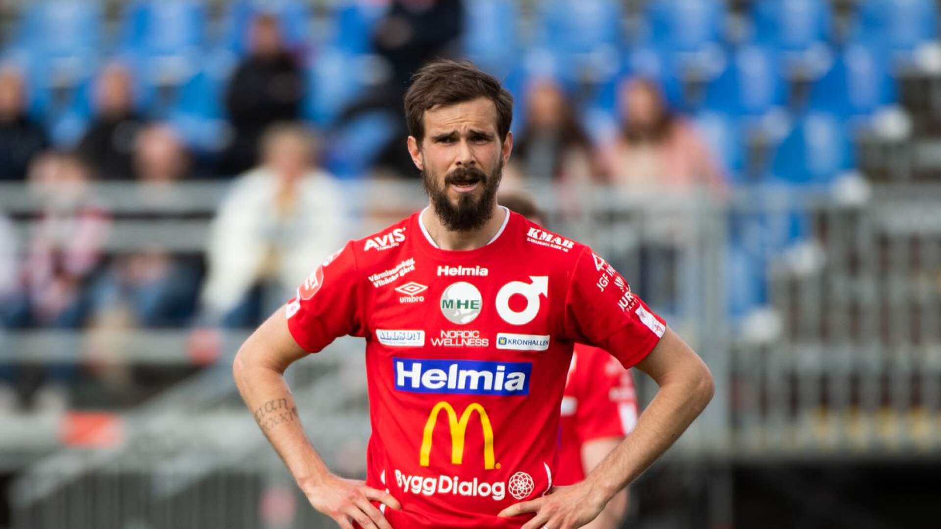 Sebastian Ohlsson under söndagens storförlust (0–6) hemma mot Elfsborg. 