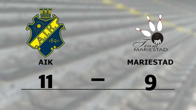 AIK vann mot Team Mariestad