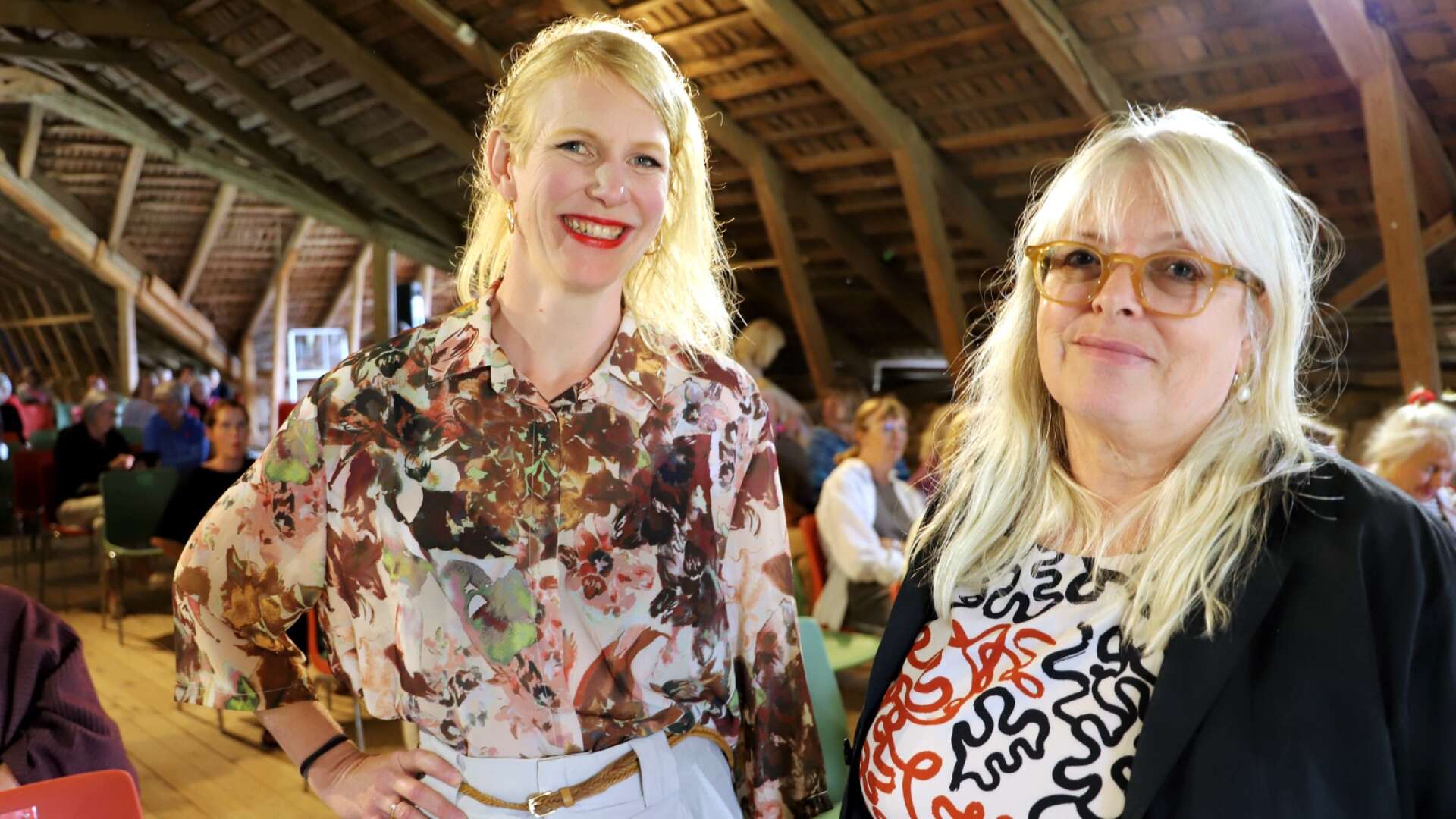 Sara och Yvonne skapade litteraturfestivalen de själva ville se – då fylldes Loftet med författare och stor publik