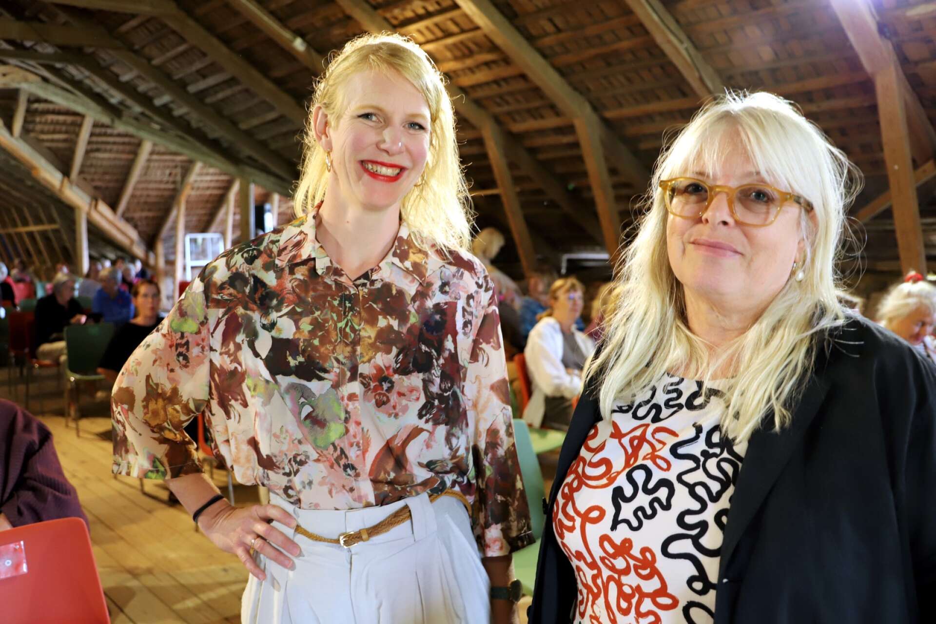 Sara Falkstad och Yvonne Ihmels tog initiativet att skapa litteraturfestivalen de själva ville ha. Då kom 140 personer till Mårbacka för att uppleva en stark uppställning författare berätta.