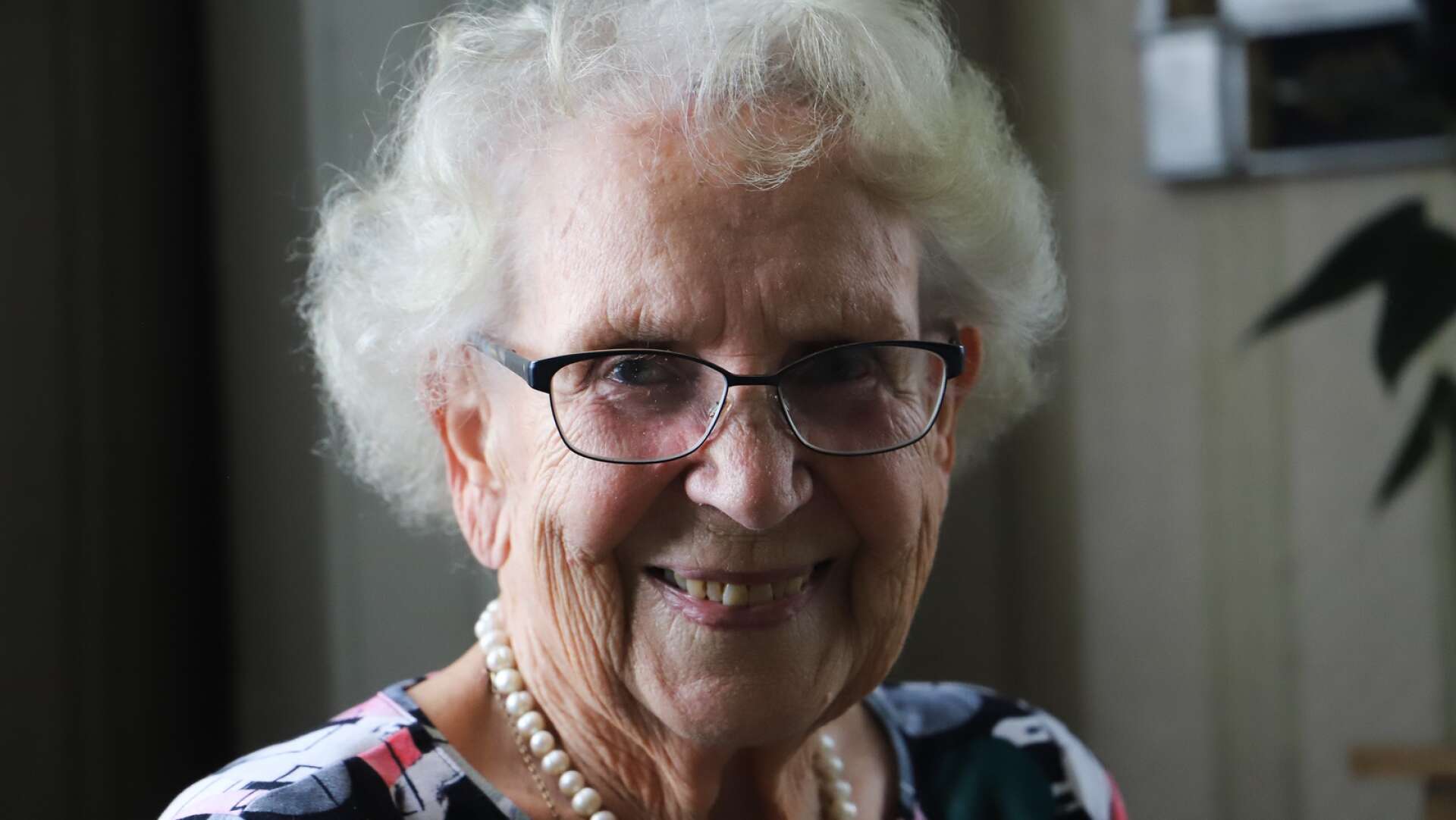 Inga-Maja Larsson, Vammen, Steneby, har fyllt 90 år.