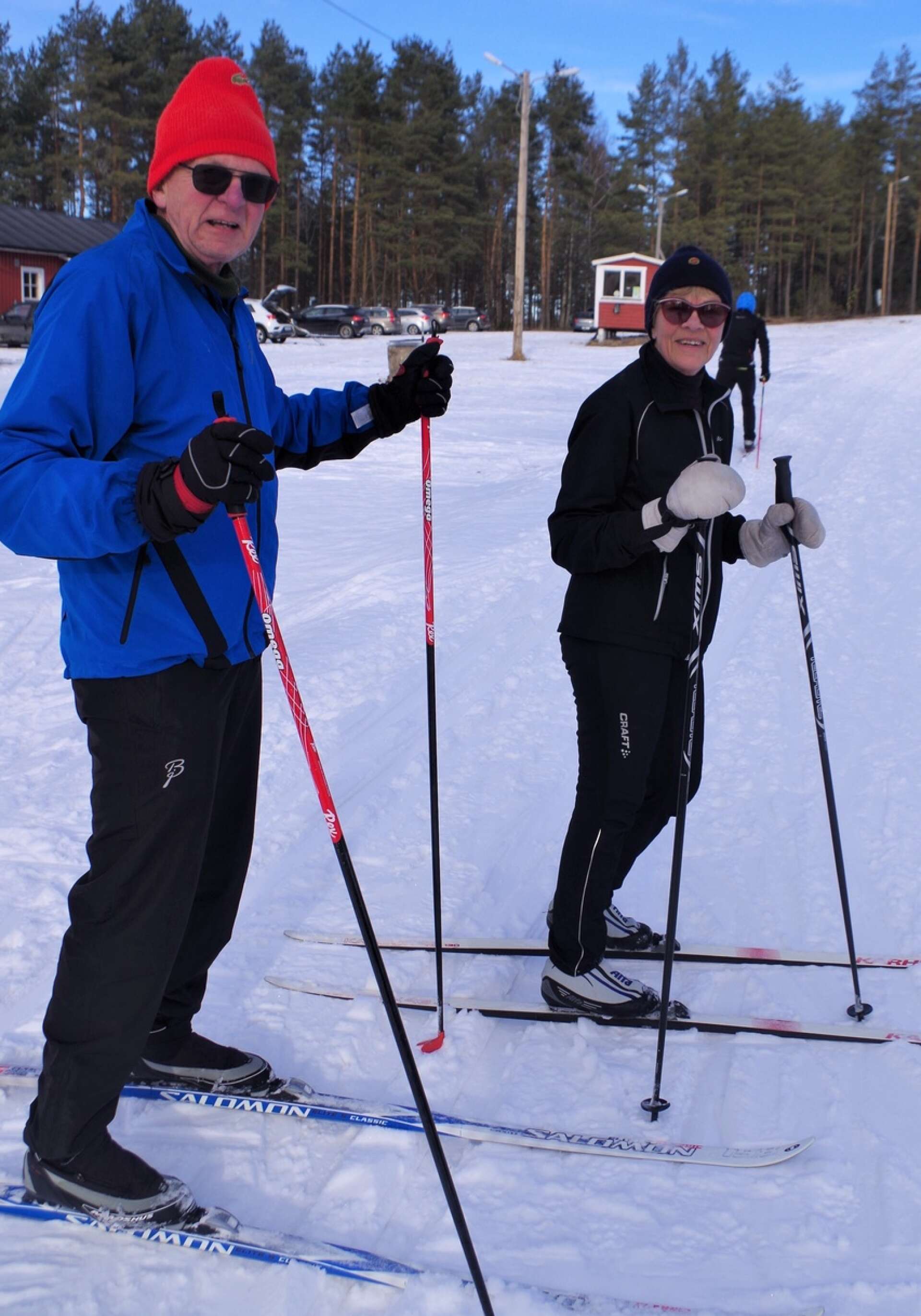 Stålande nöjda med dagen var Kjell-Åke Andersson och Ulla Kihlberg-Andersson som gjorde sju rundor på spåret innan de for hem till Säffle igen.