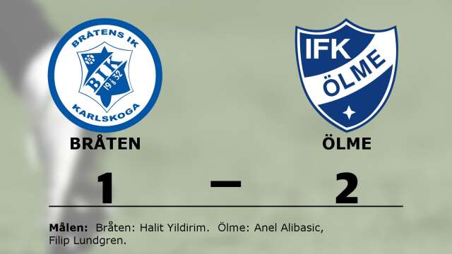 Bråtens IK förlorade mot IFK Ölme