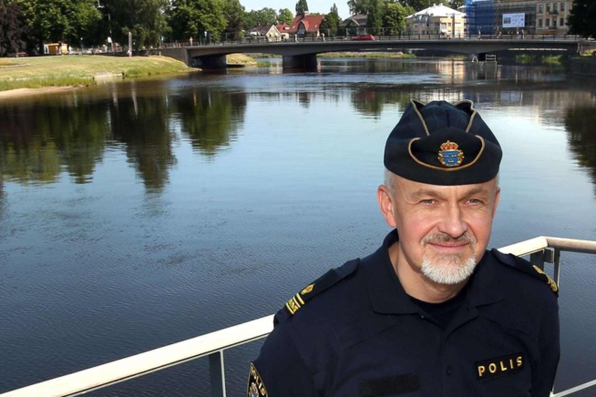 Anders Stridsberg, kommunpolis i Karlstad. Arkivbild.