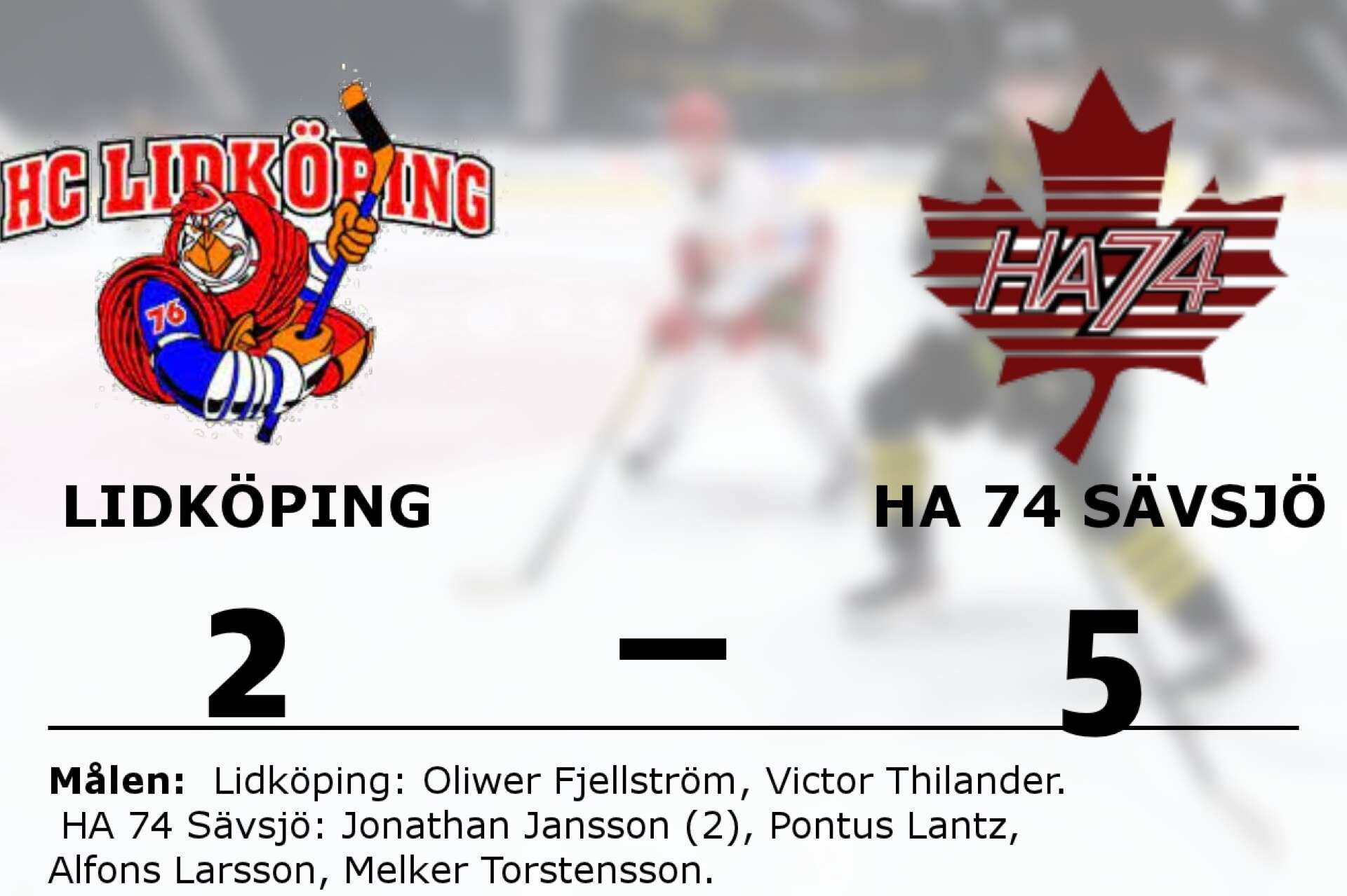 HC Lidköping förlorade mot Hockeyalliansen 74