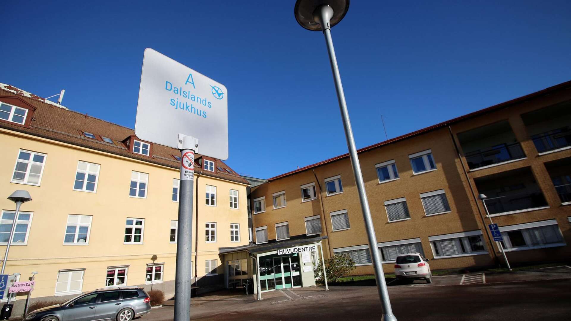 Få besöker Dalslands sjukhus i Bäckefors nattetid.