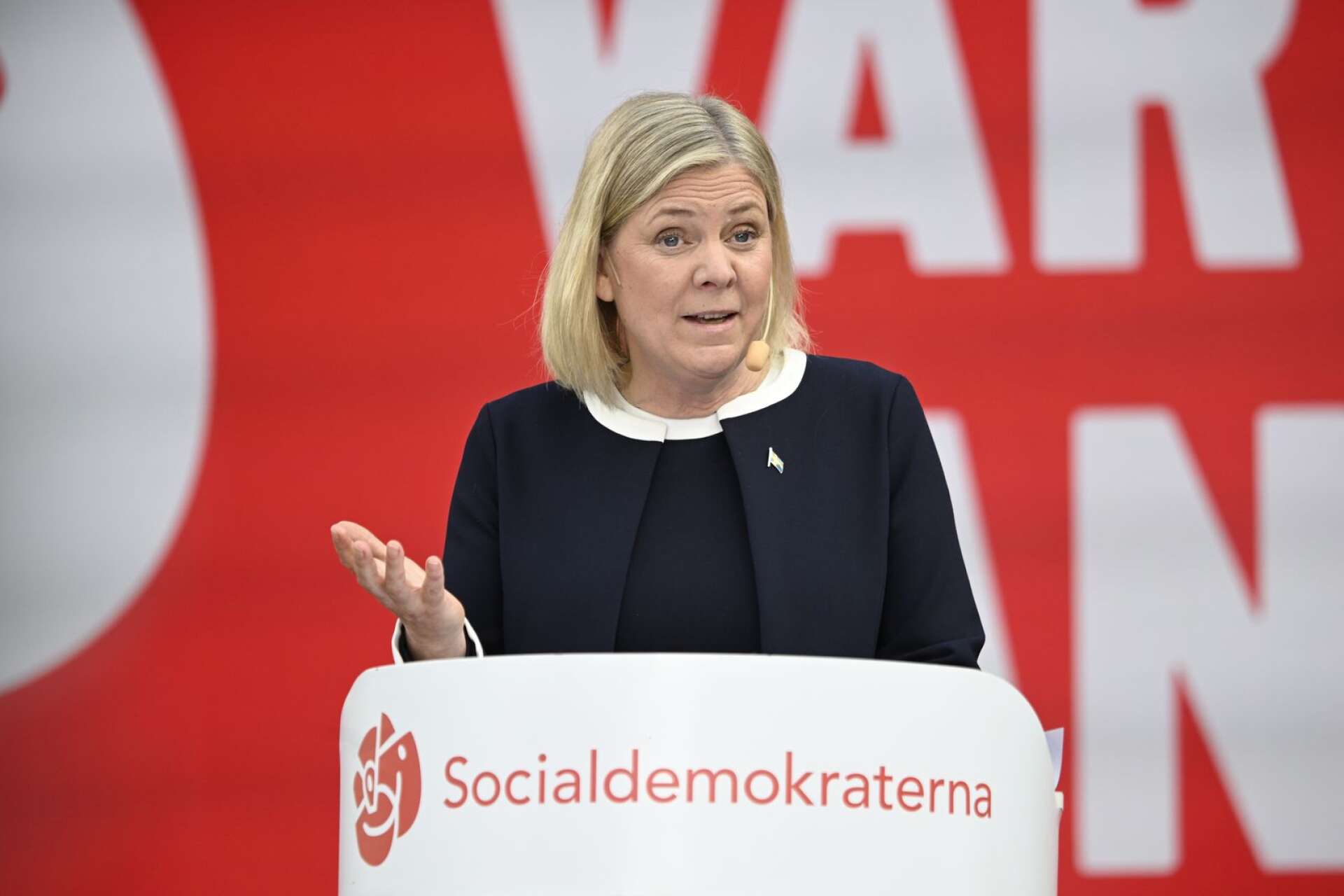 Socialdemokraternas förstanamn i Sverige har imponerat stort på partiets förstanamn i Säffle.