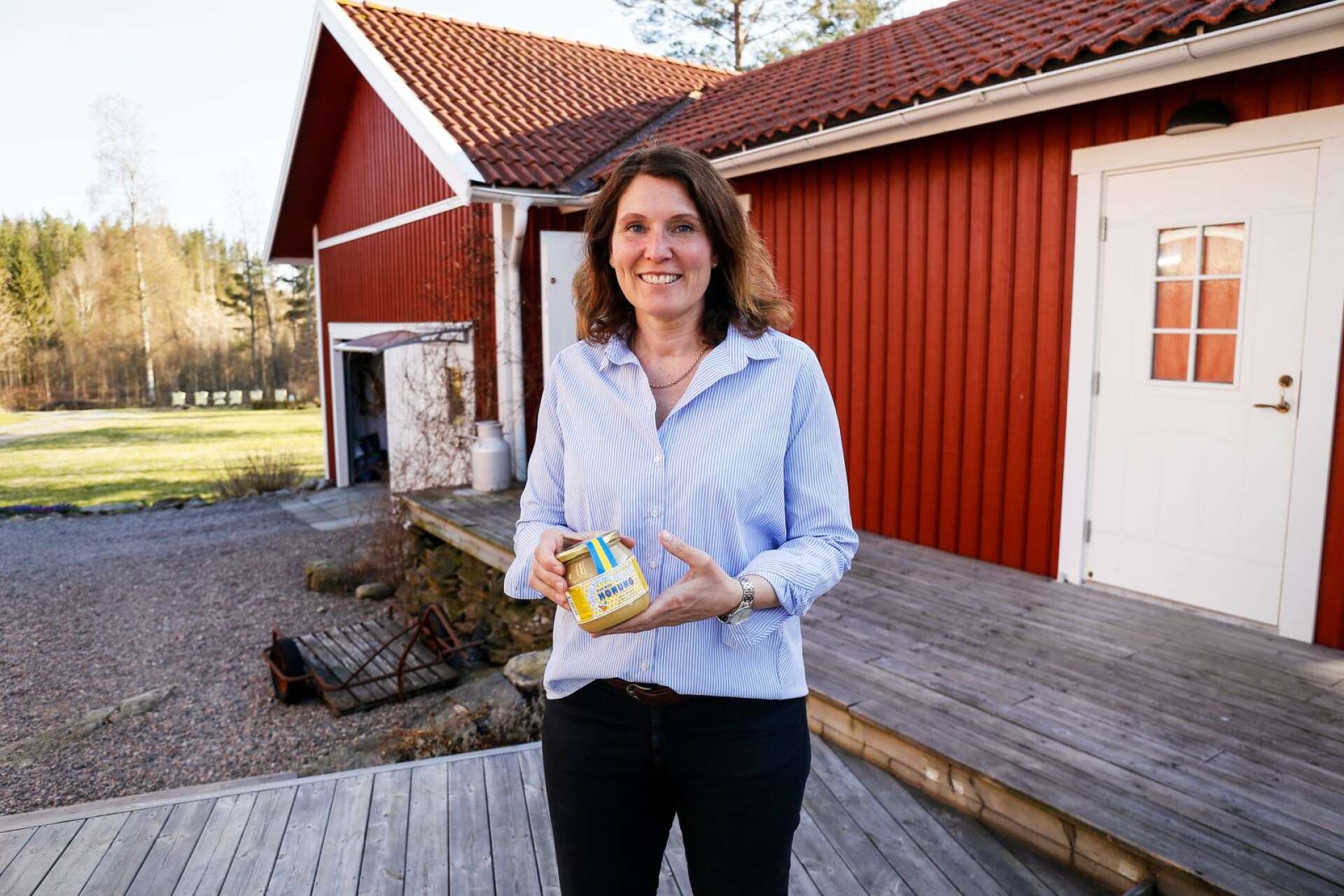 Genom att biodla bidrar man till den biologiska mångfalden, berättar Lillemor Berggren.
