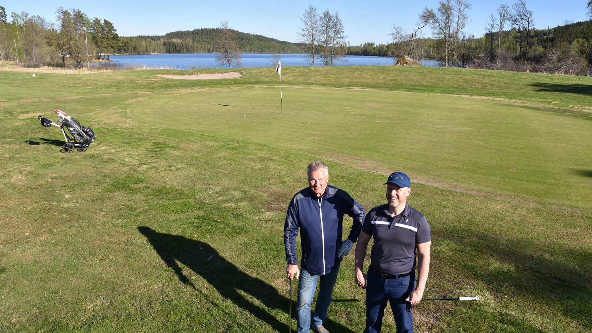 På Lundsbergs Golfklubb behöver man inte boka i förväg.
