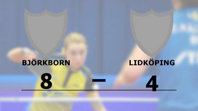 Björkborns GoIF vann mot IFK Lidköping