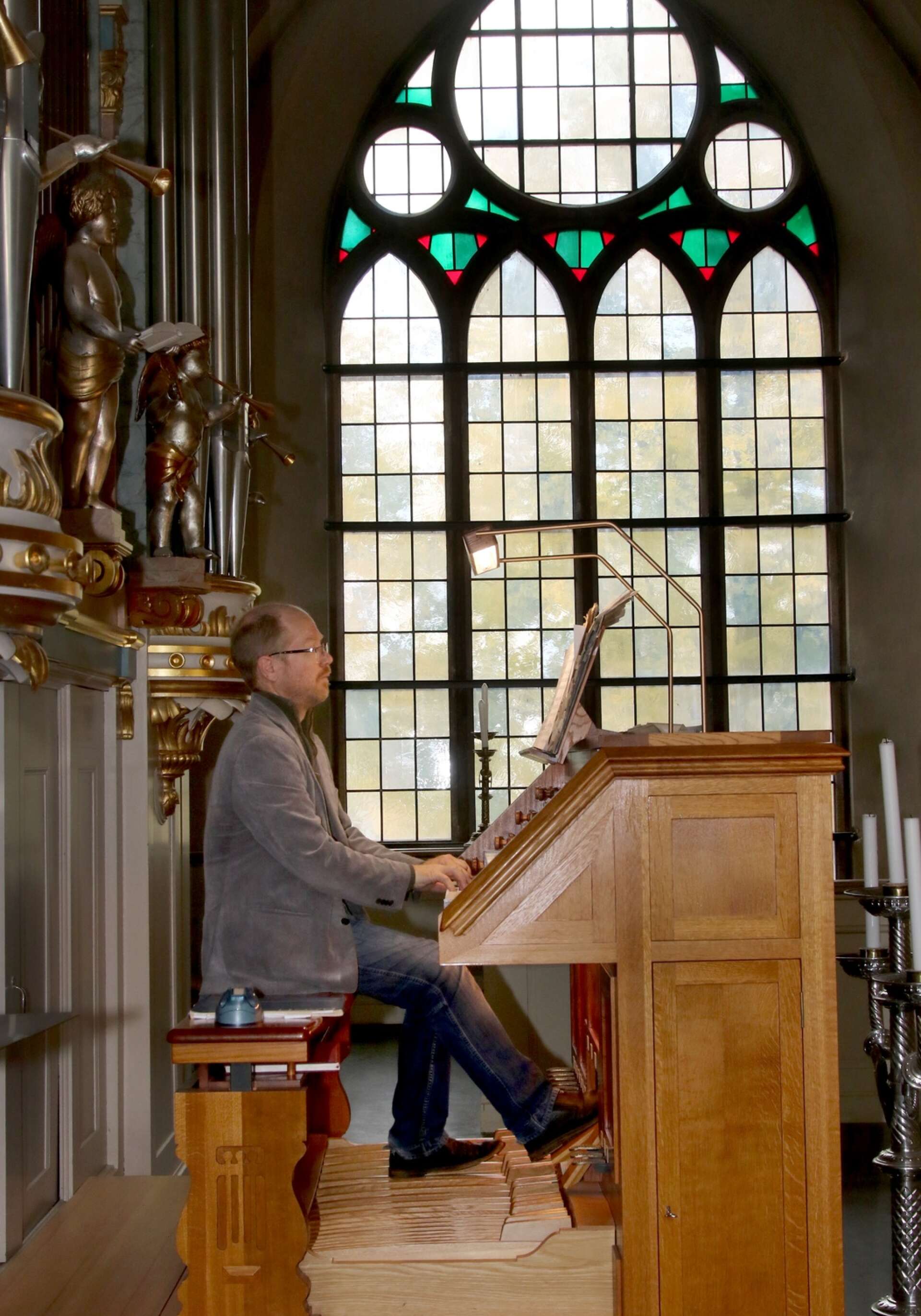 Orgelmusik i Domkyrkan med Anders Börjesson är en succé. 