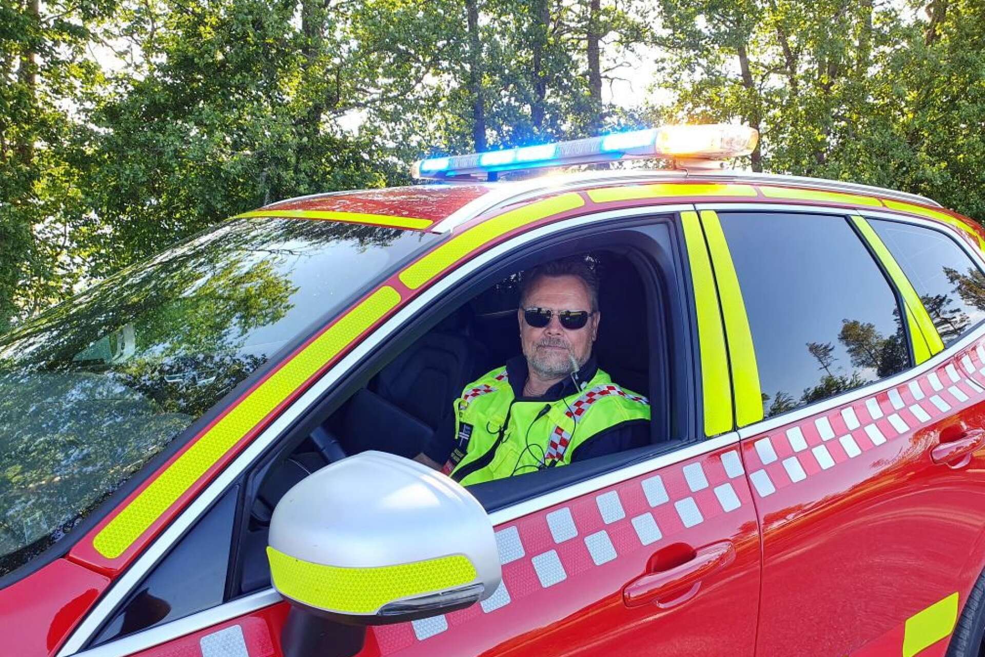 Räddningschef Peter Karlsson.