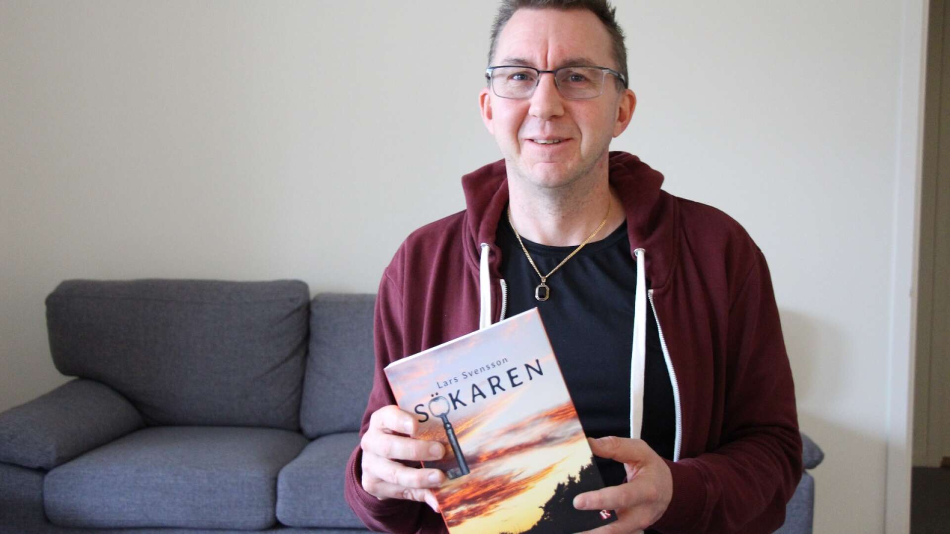 Lars Svensson har kommit ut med nya boken ”Sökaren” 