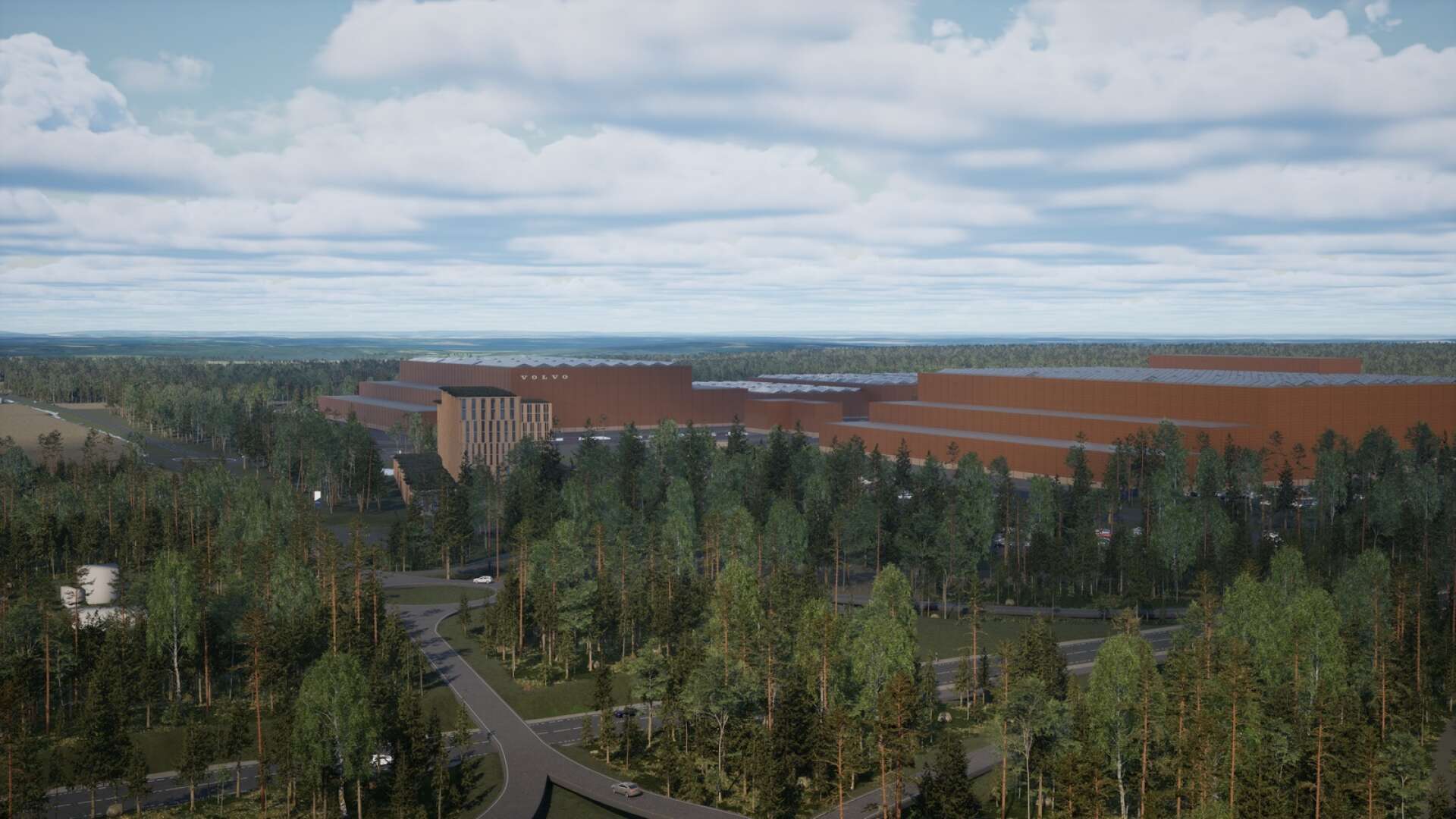 Det är en stor batterifabrik som Volvo kommer att anlägga i utkanten av Mariestad. Byggstart är beräknad till tidigast sent 2024 och nu har detaljplanen vunnit laga kraft. Återstår gör nu miljötillståndet.
