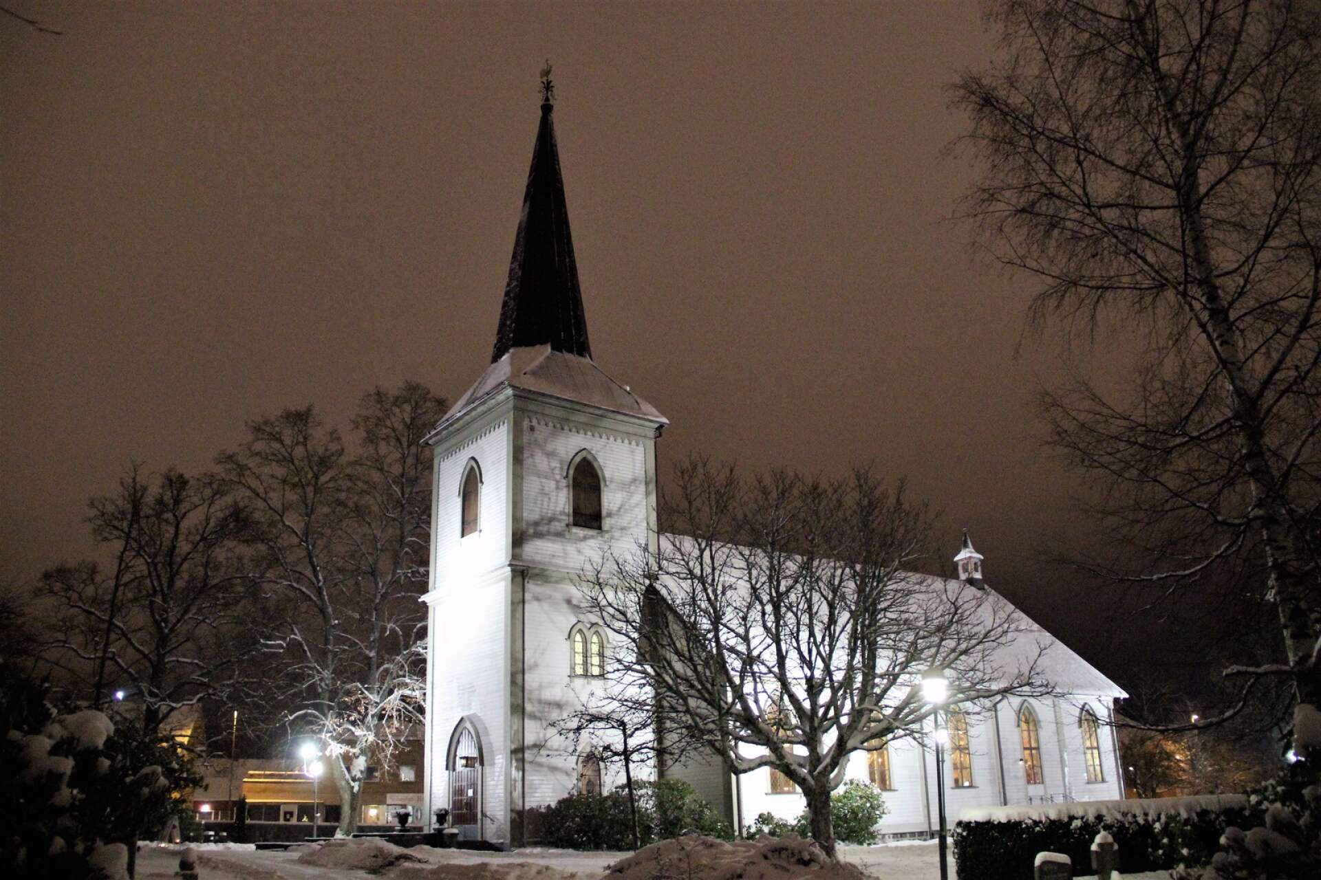 Julen sjöngs in i Degerfors kyrka.