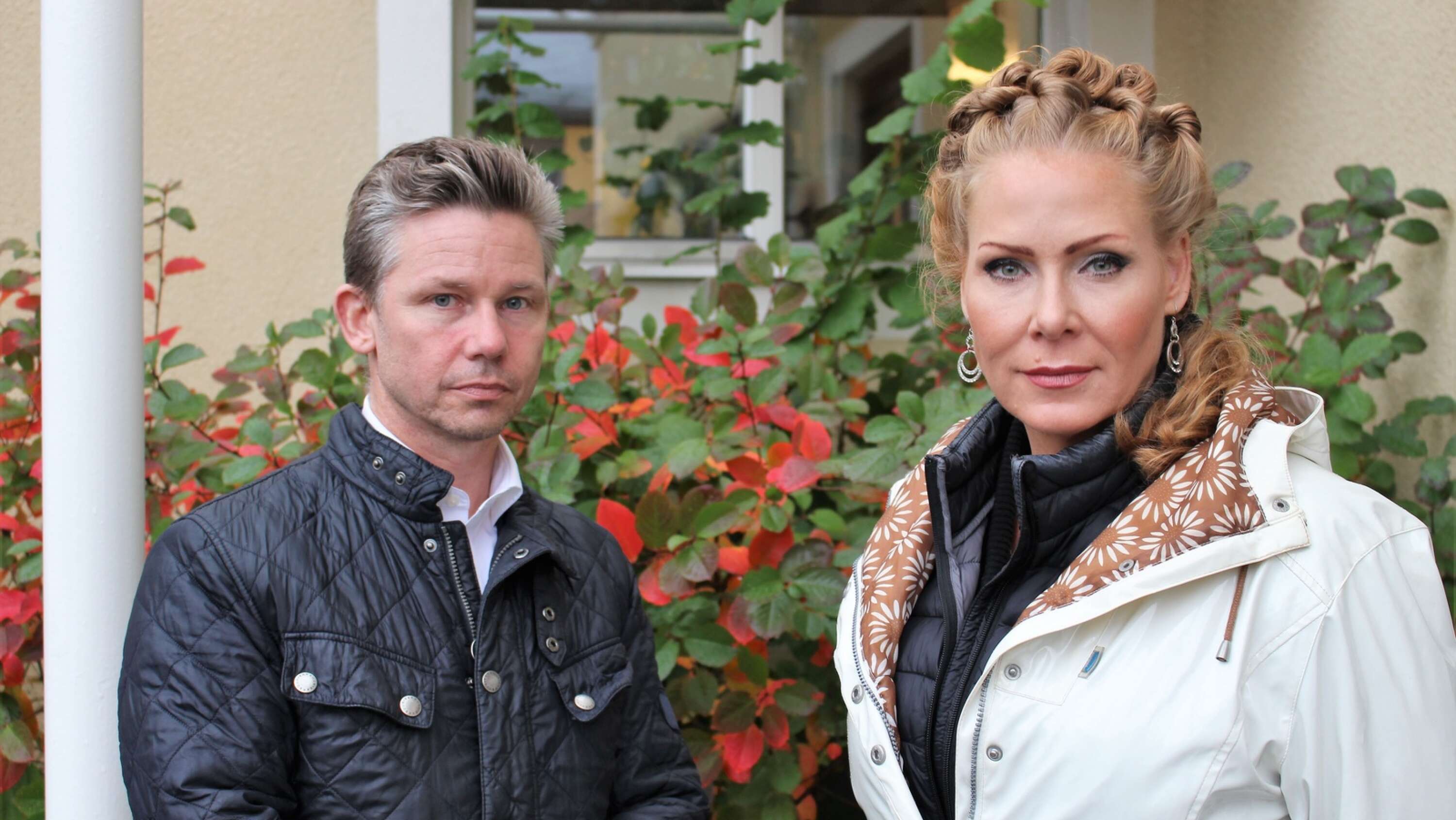 Pål Jonson och Marlene Lund Kopparklint, Moderaterna.