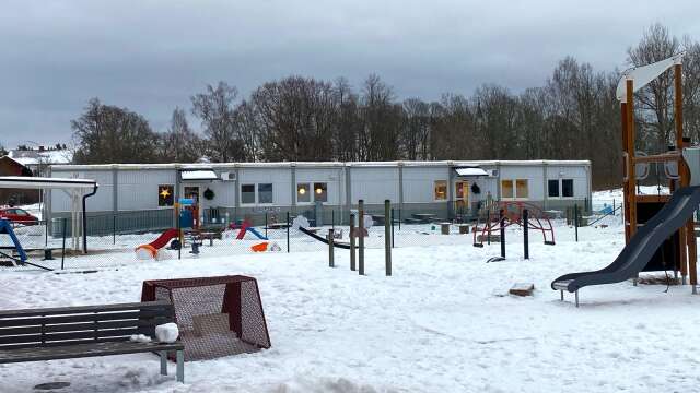 Förskolan i Otterstad har i dag merparten av sina platser förlagda till moduler, en tillfällig lösning som möter sitt definitiva slut 2034.
