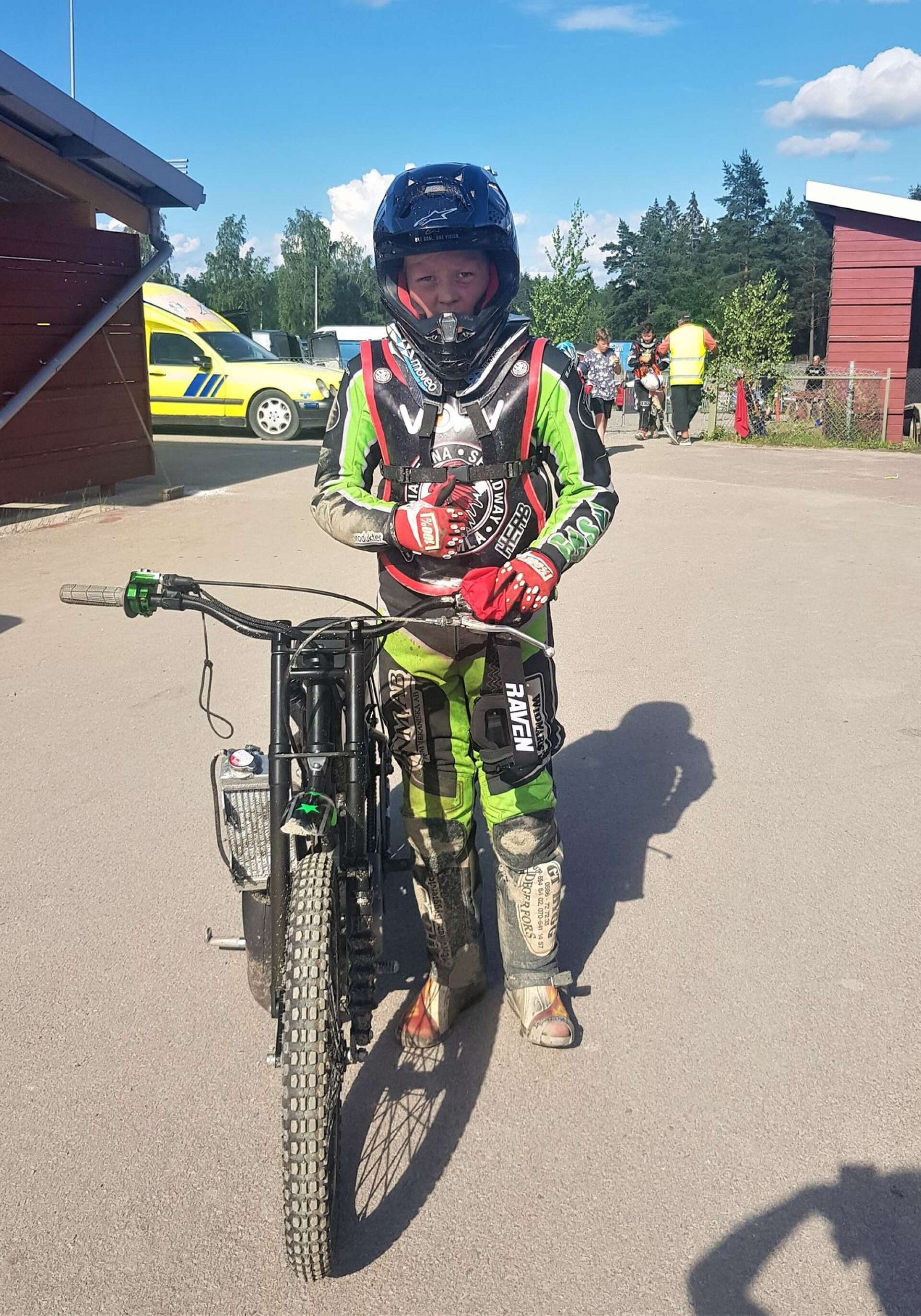 Tolvåriga Isidor Westerlund slutade på en delad sjundeplats i ungdoms-SM.