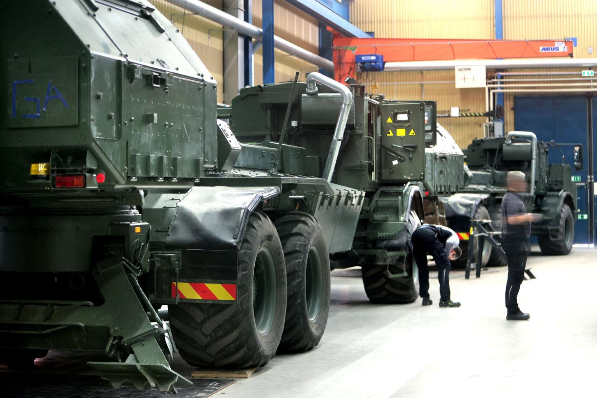 Till sist kom beskedet att Sverige skickar artillerisystemet Archer till Ukraina. De tillverkas här, på BAE Systems Bofors i Karlskoga.